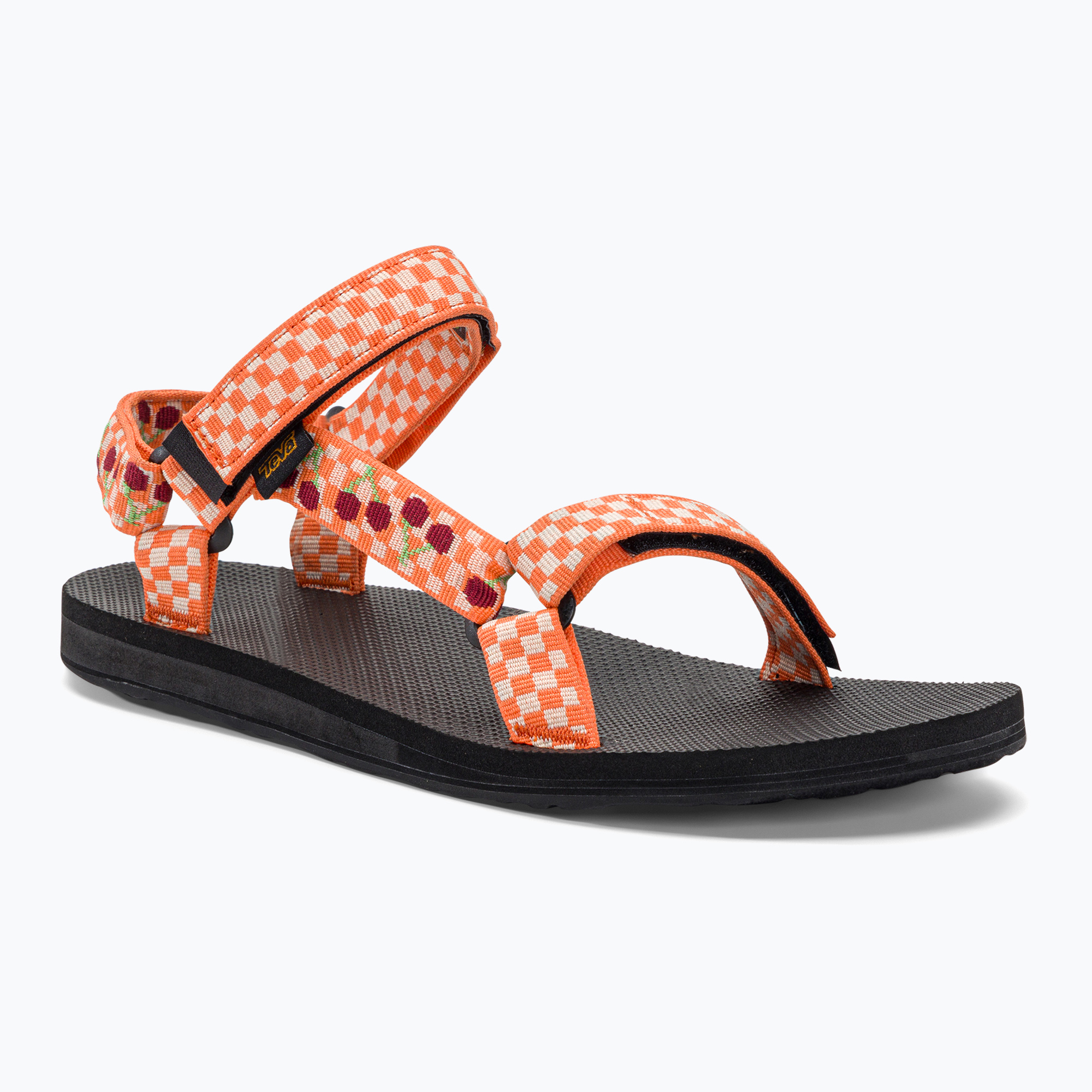 Sandali Teva Original Universal da donna, picnic ciliegie rabarbaro (36 (5 US)) (Original Universal 1003987)