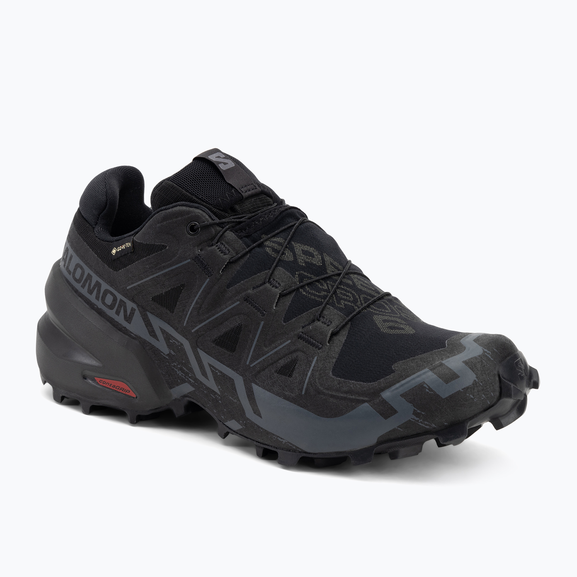 Scarpe da corsa da uomo Salomon Speedcross 6 GTX nero/phantom (48 EU) (Speedcross 6 GTX L41738600)