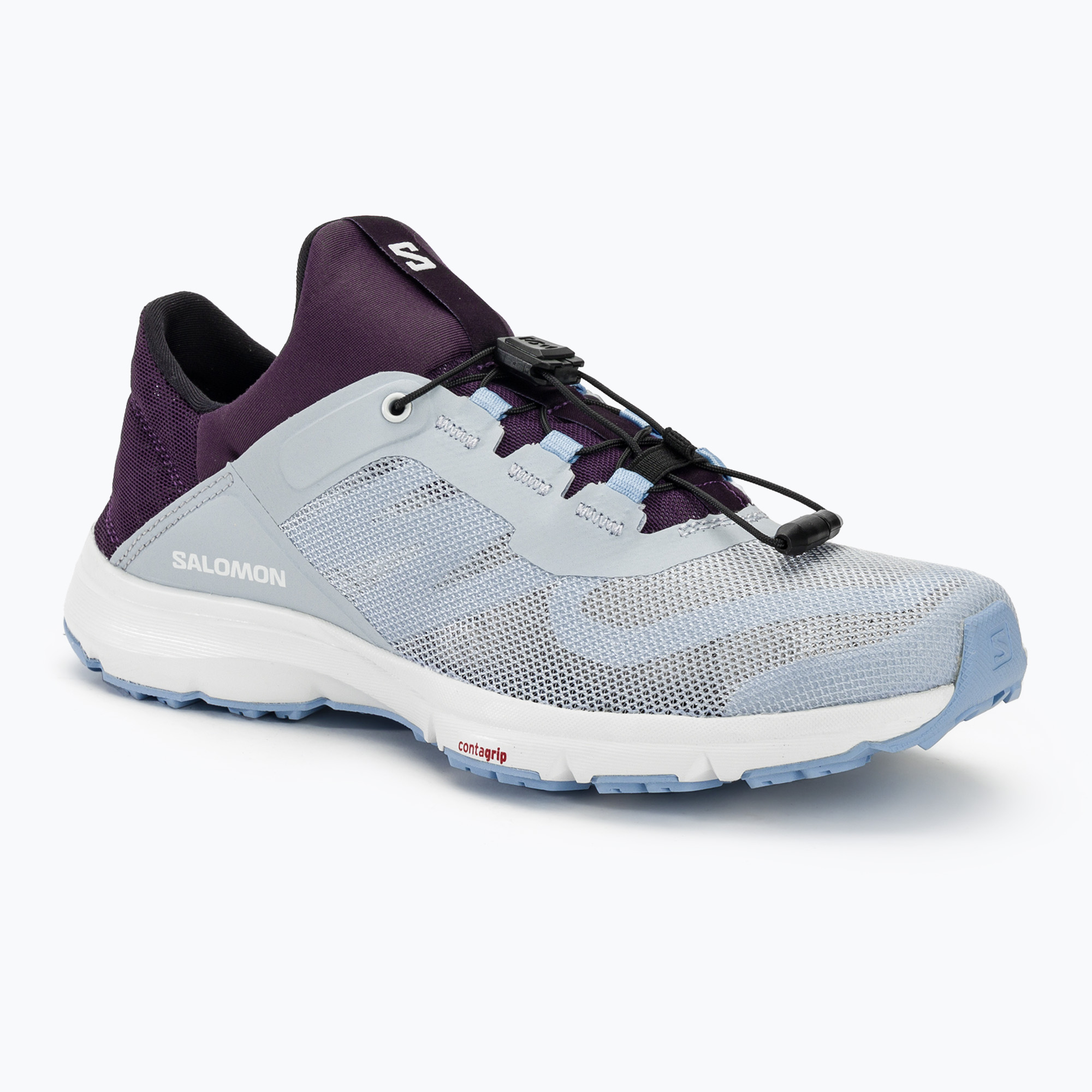 Scarpe da corsa da donna Salomon Amphib Bold 2 arctic ice/nightshade/serenity (37 1/3 EU) (Amphib Bold 2 L47153700)