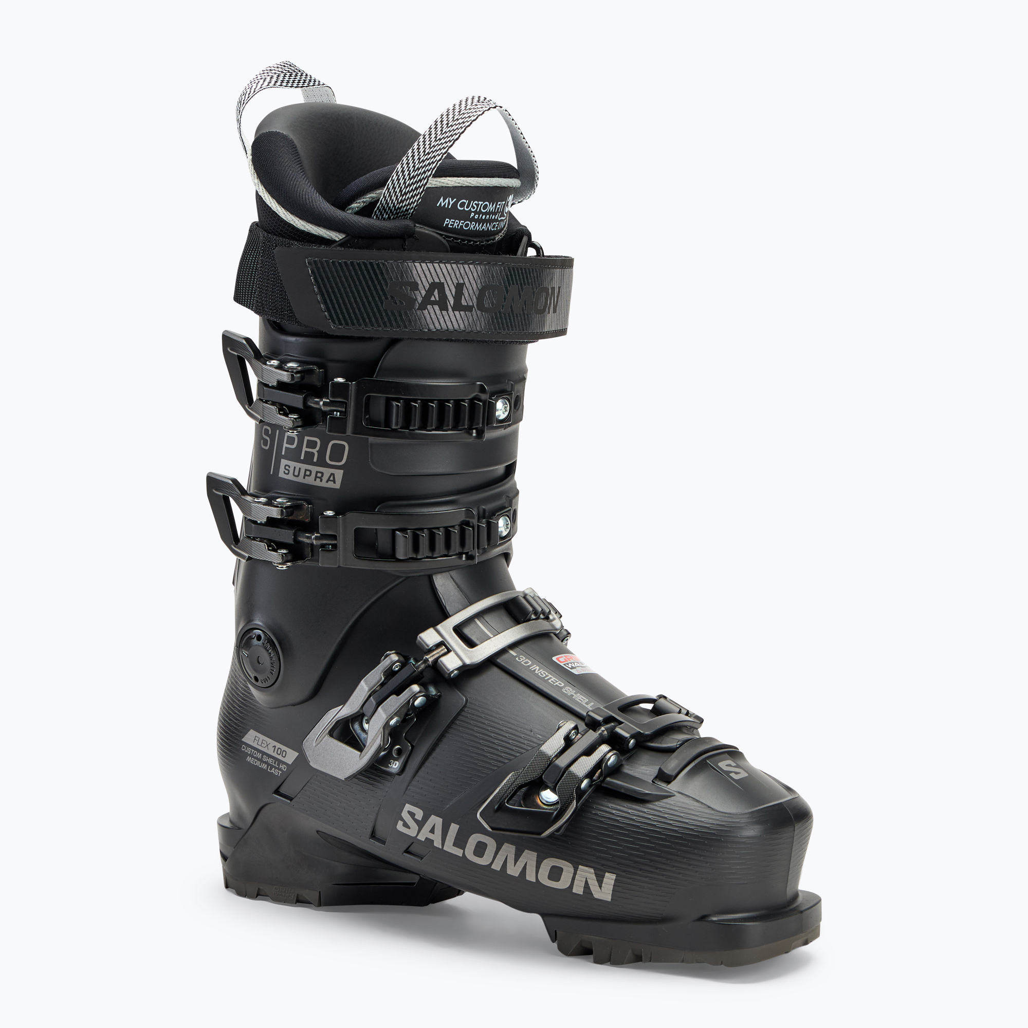 Scarponi da sci da uomo Salomon S/Pro Supra 100 GW nero/grigio scuro met./nero