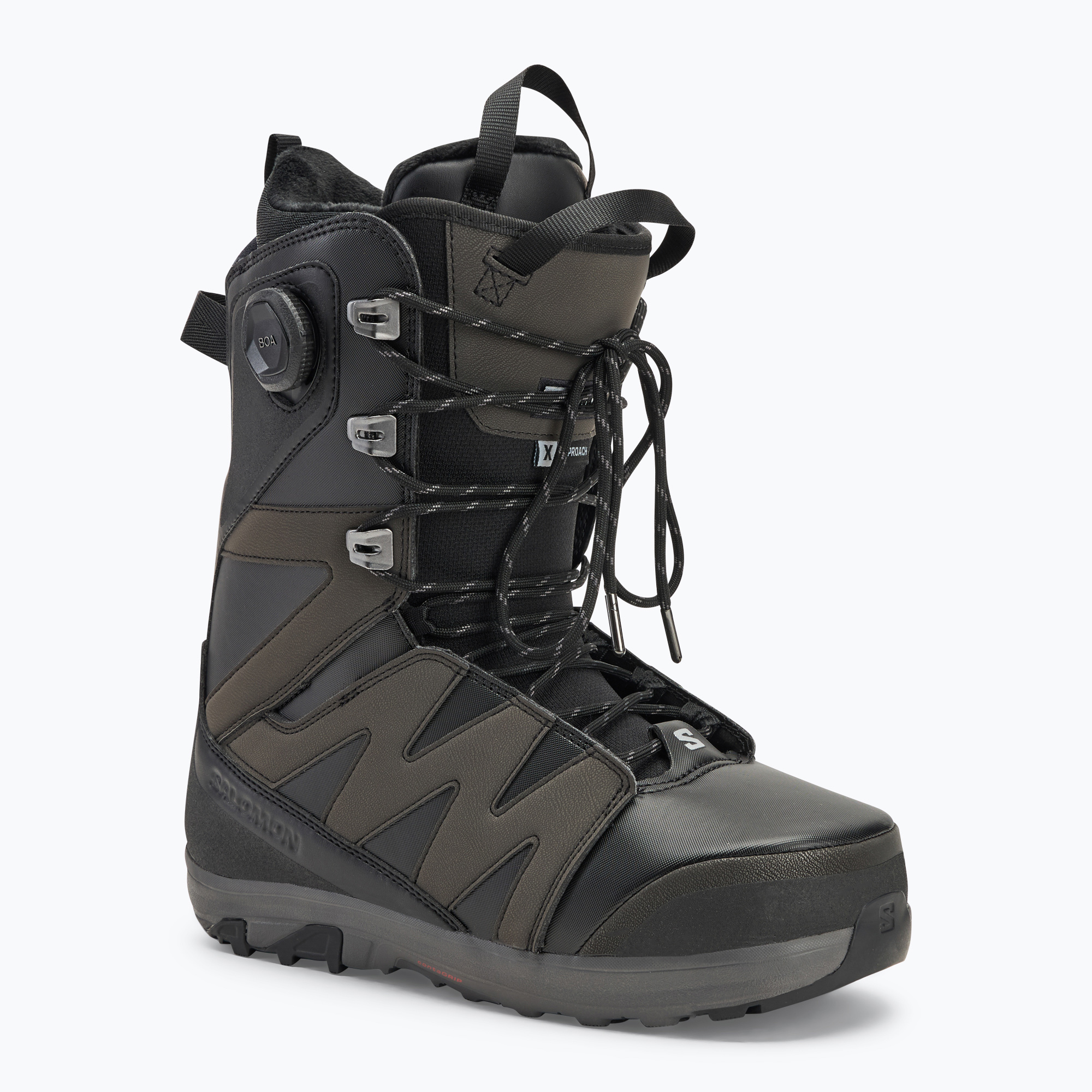 Scarponi da snowboard Salomon X Approach Lace SJ Boa nero (26.5 cm) (X Approach Lace SJ Boa L47482700)