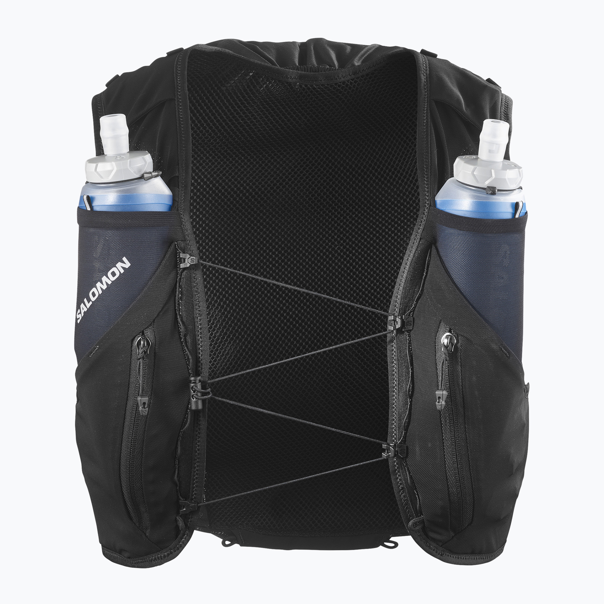 Salomon Advance Skin 12 Set gilet da corsa nero (L) (Advance Skin 12 Set LC2464300)
