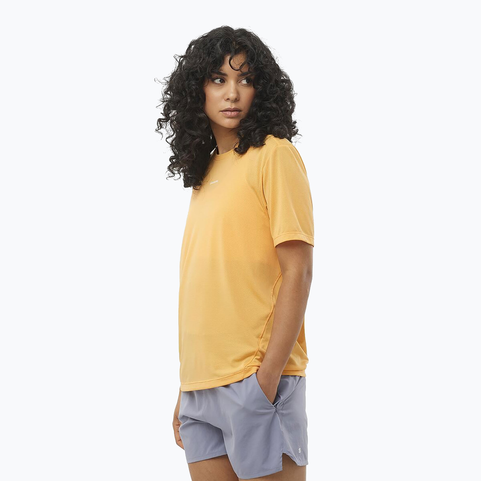 Maglietta da corsa da donna Salomon SHAKEout Core apricot (XS) (SHKout Core LC2425400)