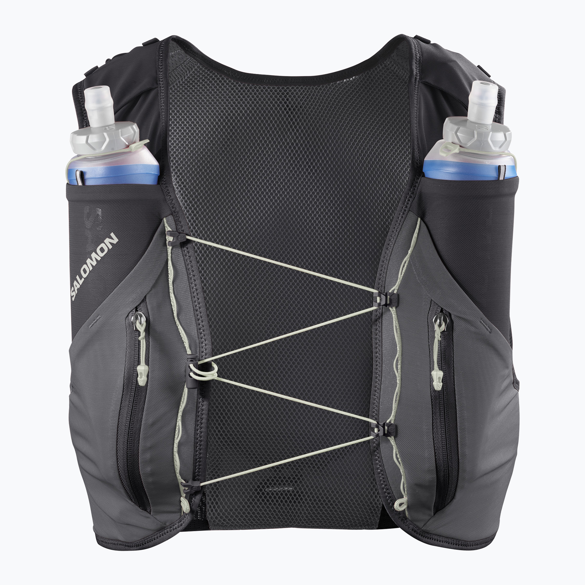 Salomon Advance 12 Gilet da corsa gradient phantom/castelrock/icicle (L) (Advance 12 Gradient Set LC2683800)