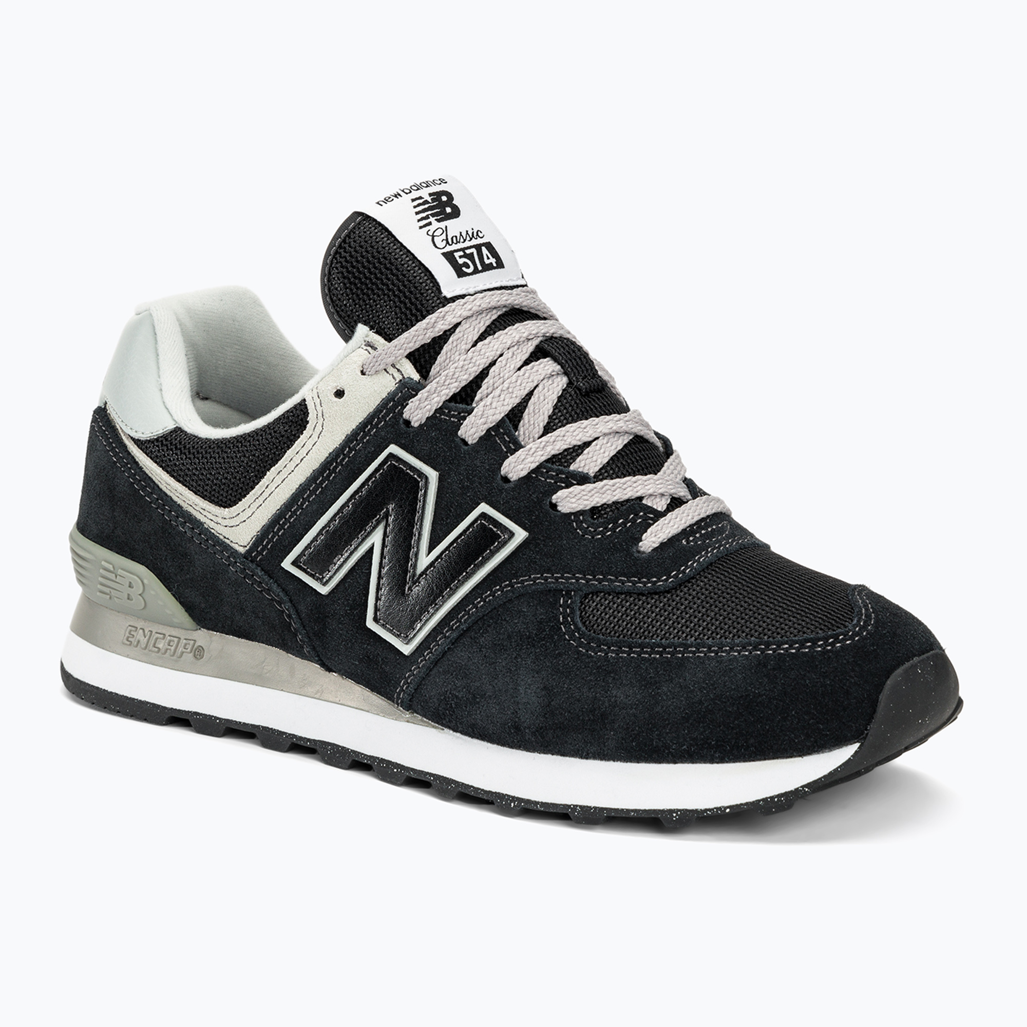 Scarpe New Balance uomo 574 nero ML574EVB (42.5 EU) (574 ML574EVB)