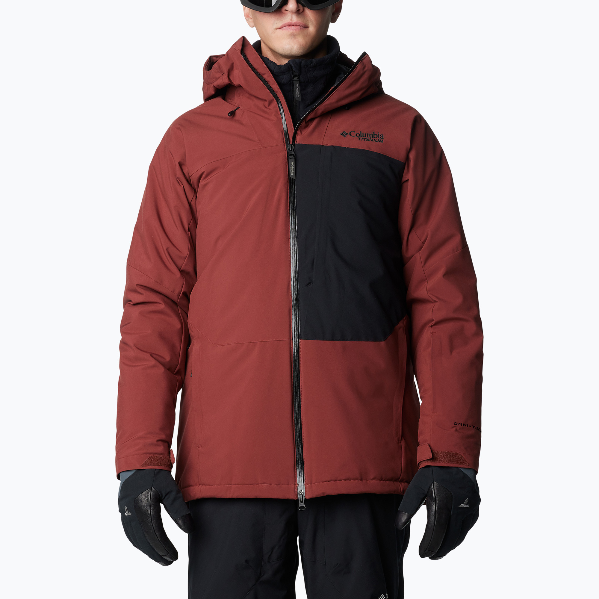 Columbia Winter District III, giacca da sci da uomo in nero e speziato (XL) (Winter District III 2087371)