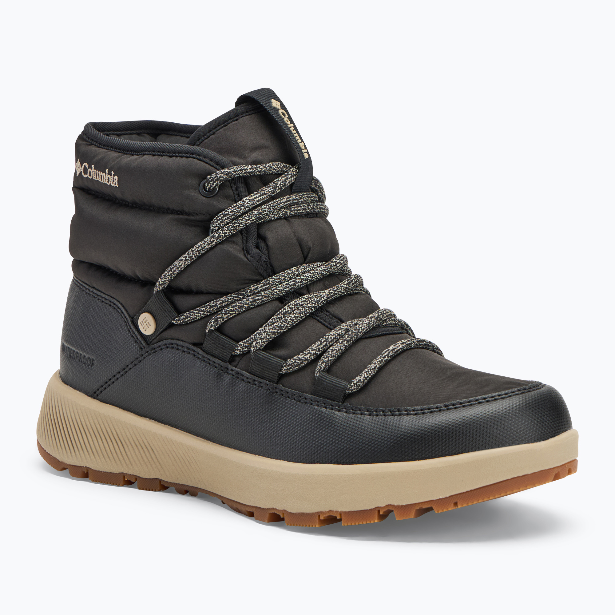 Columbia Slopeside Village Oh Mid nero/silver sage stivali da neve da donna (36.5 EU) (Slopeside Village Oh Mid 2105001)