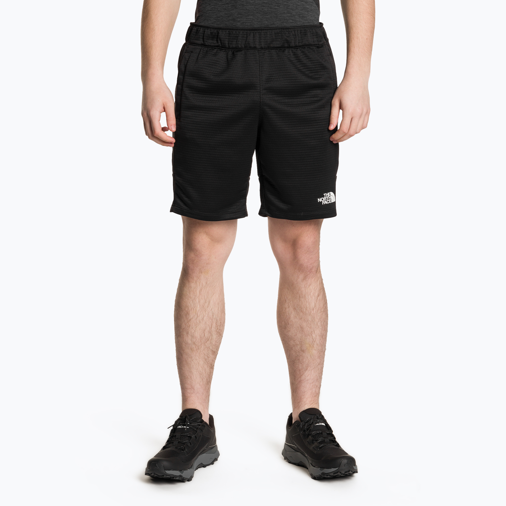 Pantaloncini da corsa da uomo The North Face MA Fleece nero (S) (Mountain Athletics Fleece NF0A823OJK31)