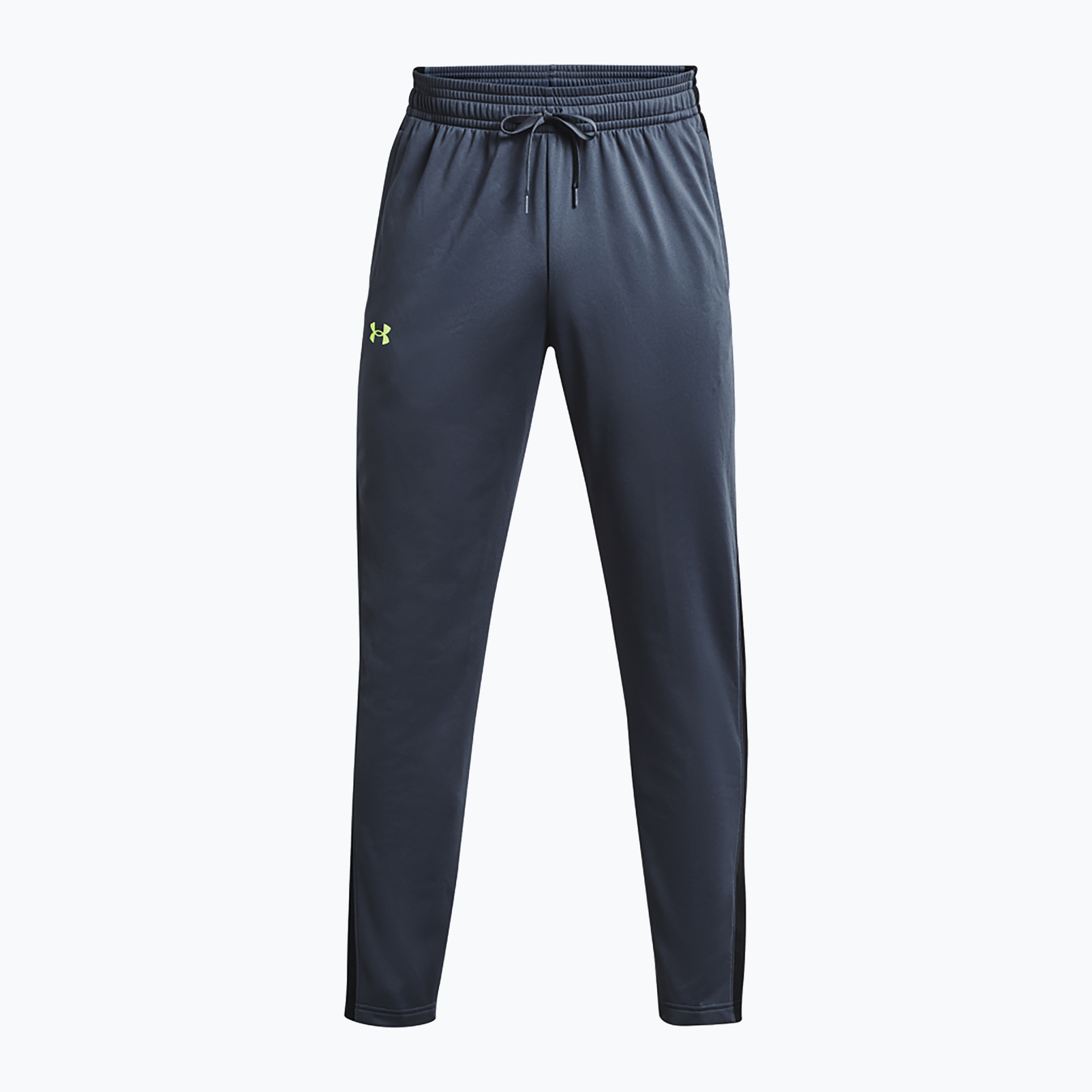 Pantaloni da allenamento Under Armour Brawler downpour uomo grigio/nero/lime surge (S) (Brawler 1366213)