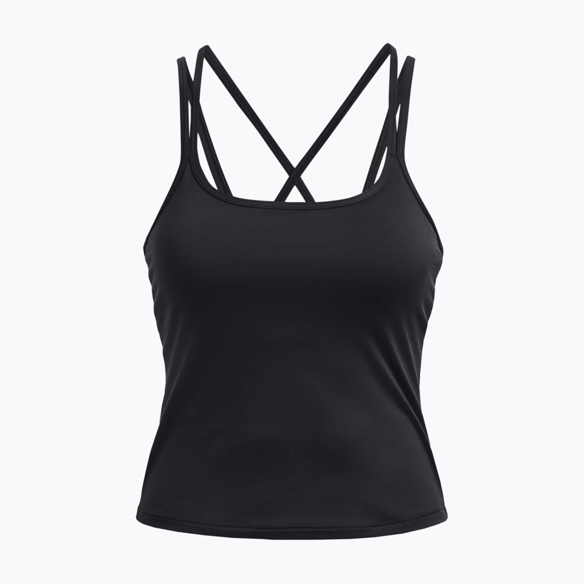 Under Armour Meridian Fitted Tank nero/argento metallico canotta da allenamento da donna (XL) (Meridian Fitted Tank 1377082)