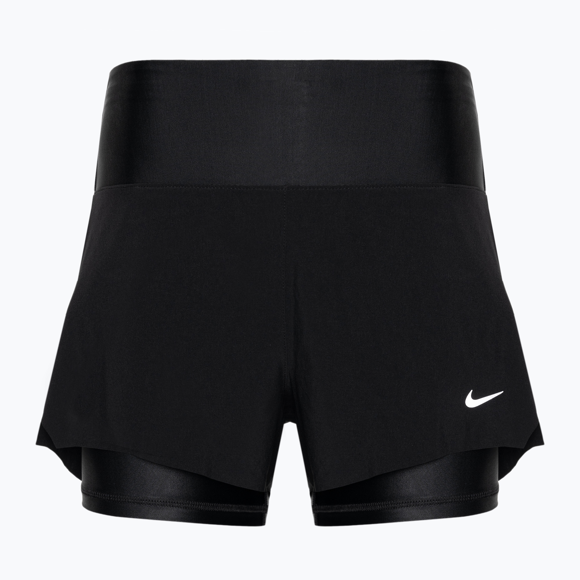 Pantaloncini da corsa Nike Dri-Fit Swift Mid-Rise 3" 2IN1 Donna (L) (Dri-Fit Swift Mid-Rise 3" 2IN1 DX1029)