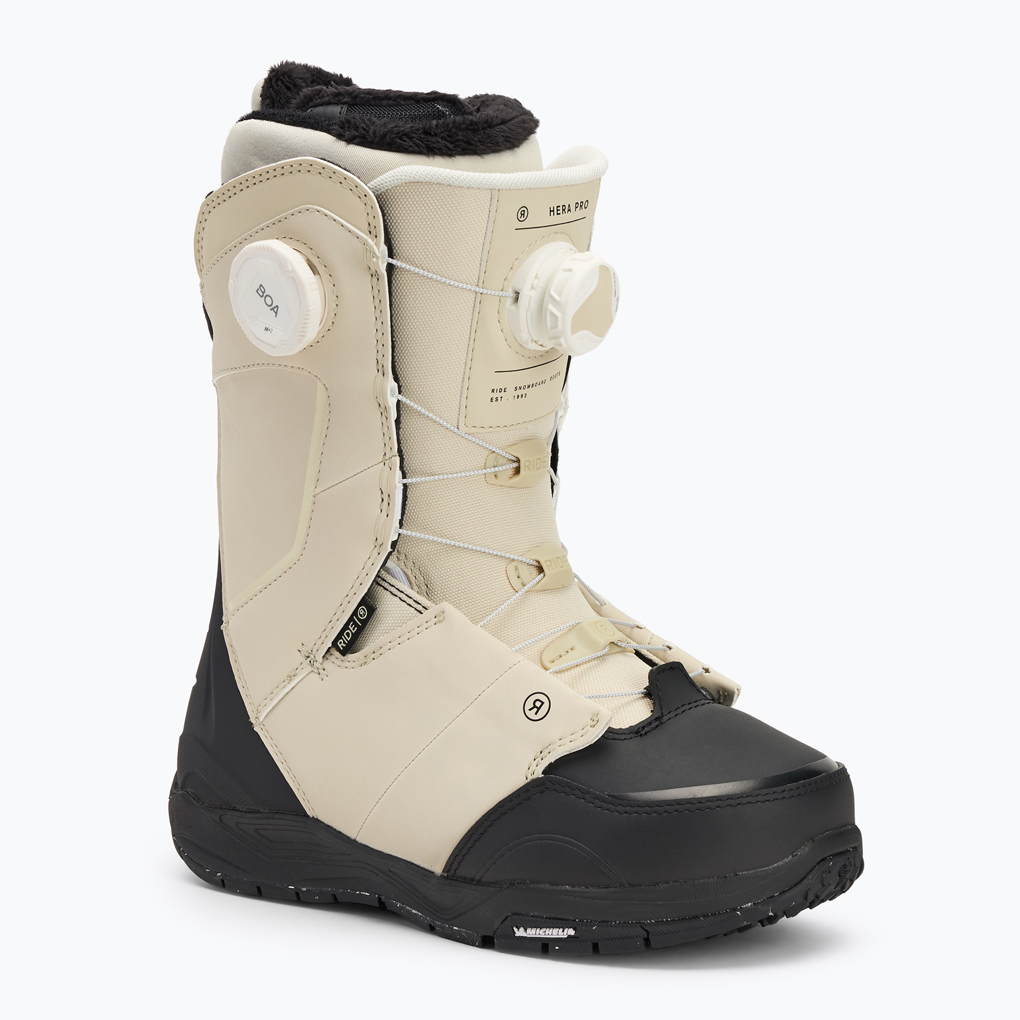 Scarponi da snowboard da donna RIDE Hera Pro ecru (39.5 (8 US)) (Hera Pro W 12K2012.1.2.)