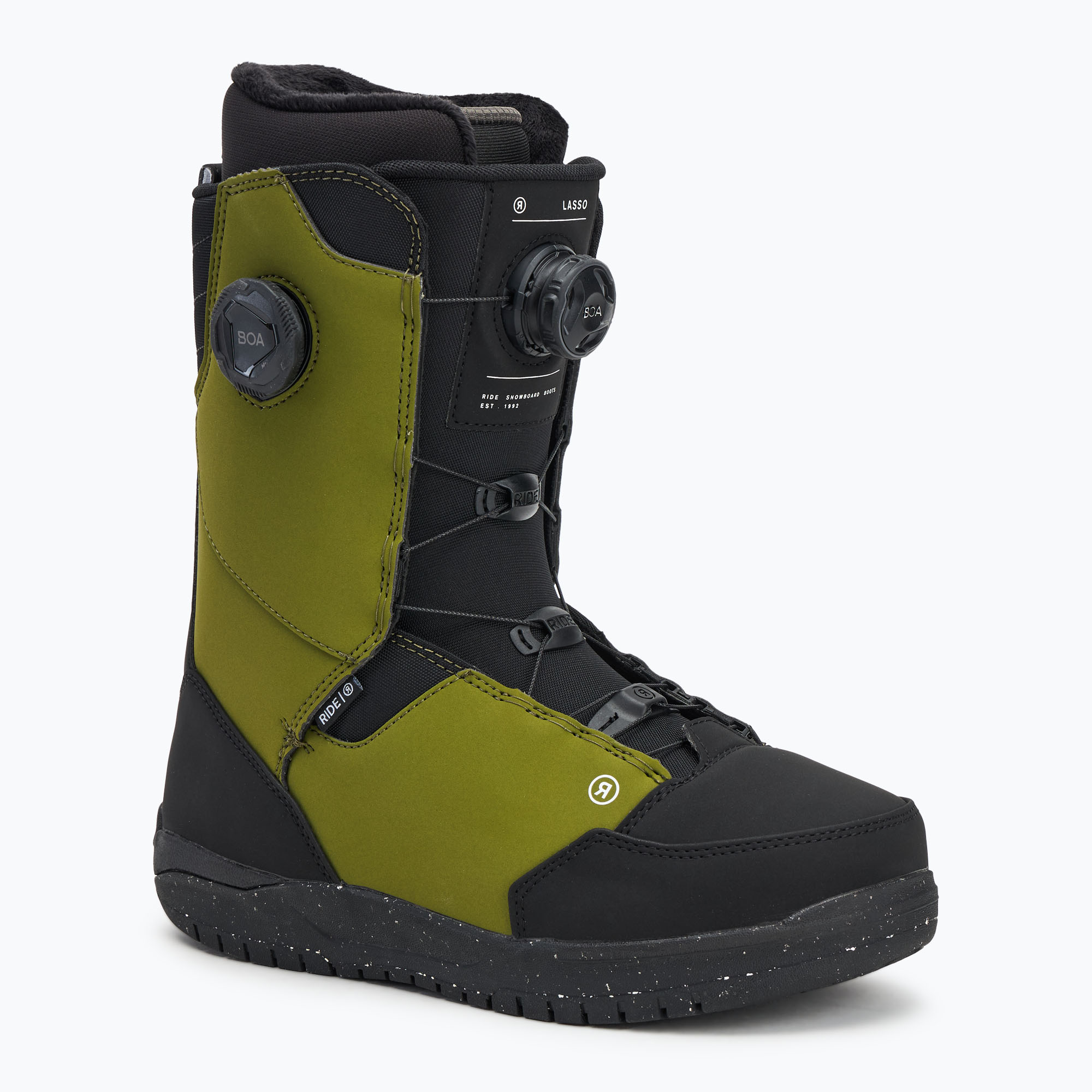 Scarponi da snowboard da uomo RIDE Lasso oliva (46 (12 US)) (Lasso 12K2005.1.3)