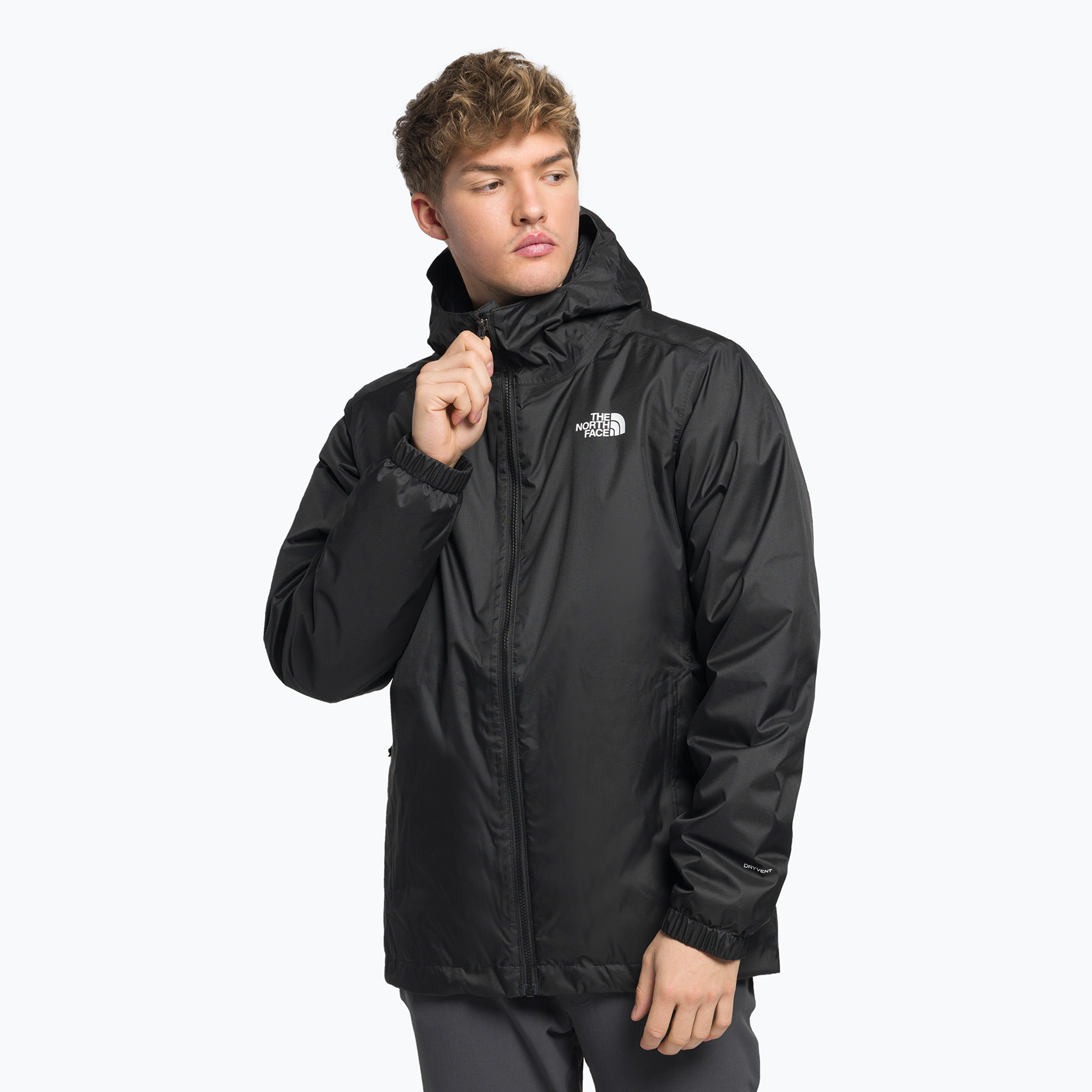 Giacca da pioggia da uomo The North Face Quest Insulated nero/bianco (XL) (Quest Insulated NF00C302KY41)