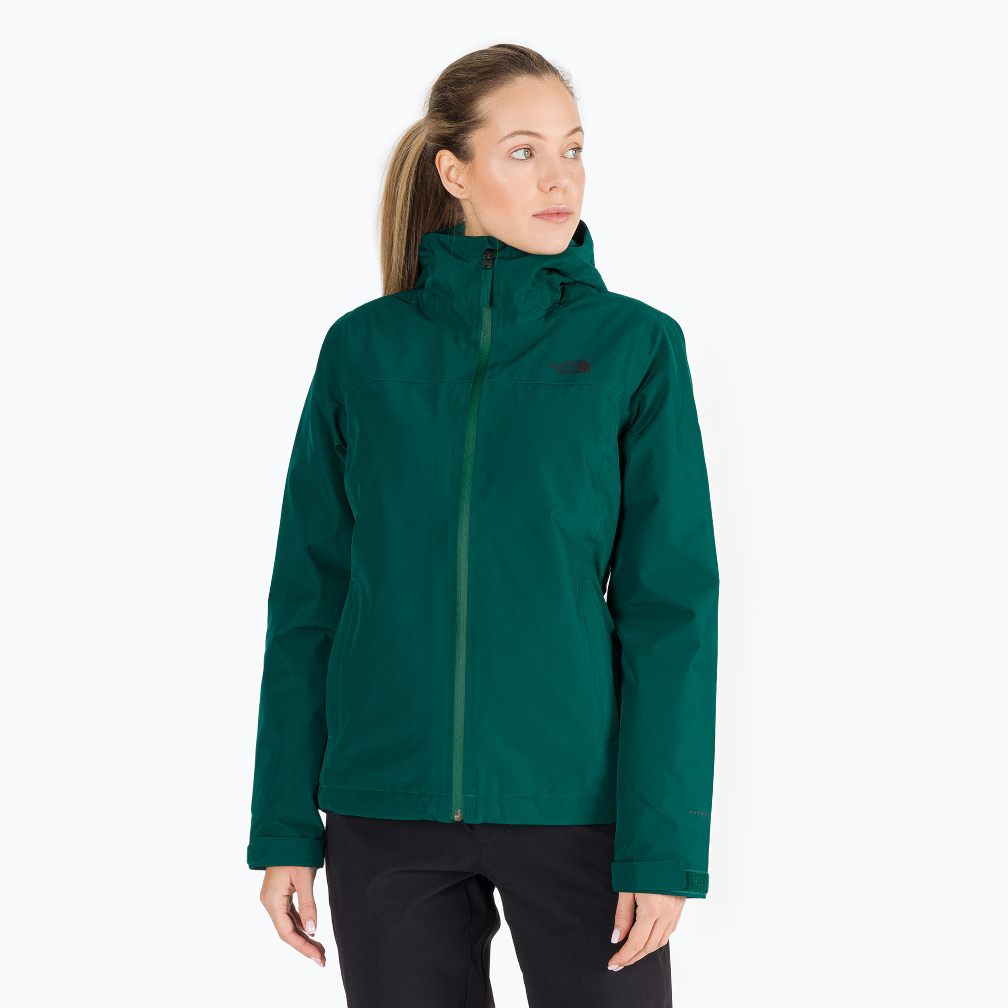 Giacca da pioggia da donna The North Face Dryzzle Futurelight Insulated verde ponderosa (S) (Dryzzle Futurelight Insulated NF0A5GM6D7V1)