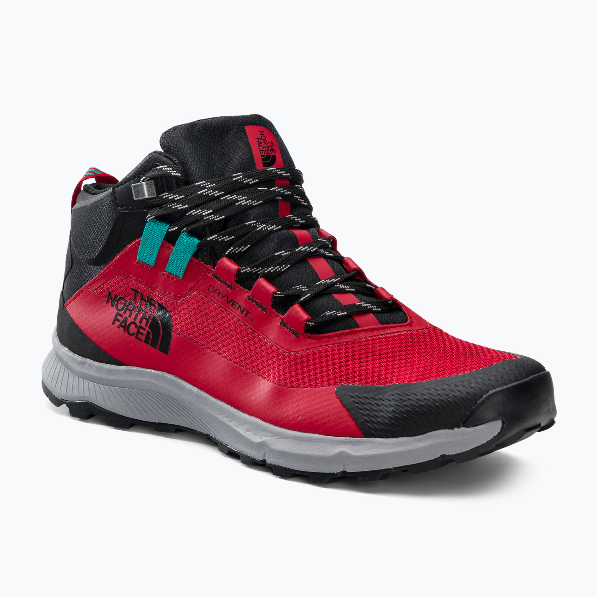 Scarponi da trekking da uomo The North Face Cragstone Mid WP nero/tnf rosso (44 EU) (Cragstone Mid WP NF0A5LXBKX91)