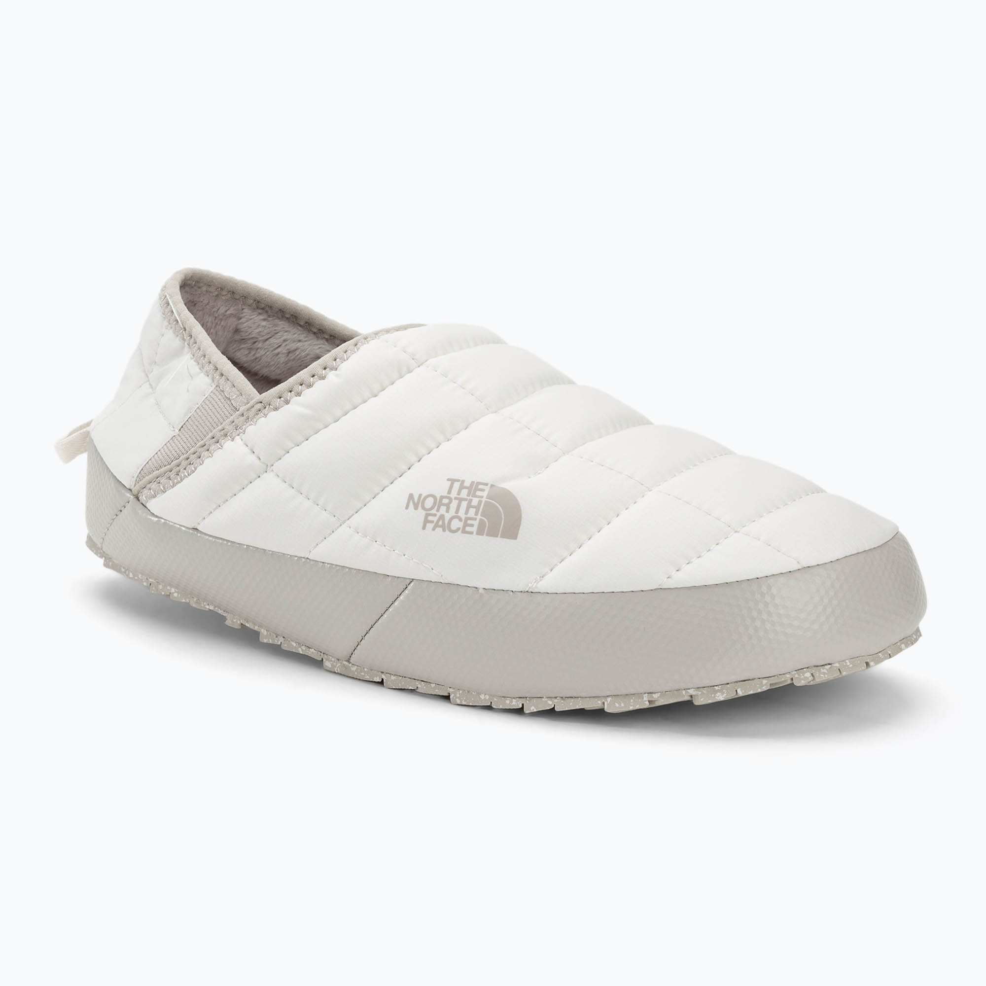 Pantofole da donna The North Face Thermoball Traction Mule V gardenia bianco/argento (37 EU) (Thermoball Traction Mule V NF0A3V1H32F1)