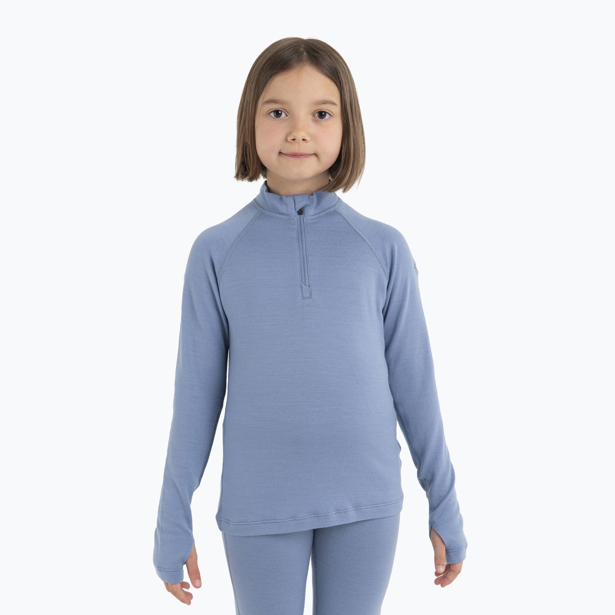 Icebreaker Bambini 260 Tech kyanite manica lunga termica (10) (Kids 260 Tech IB1044998851)