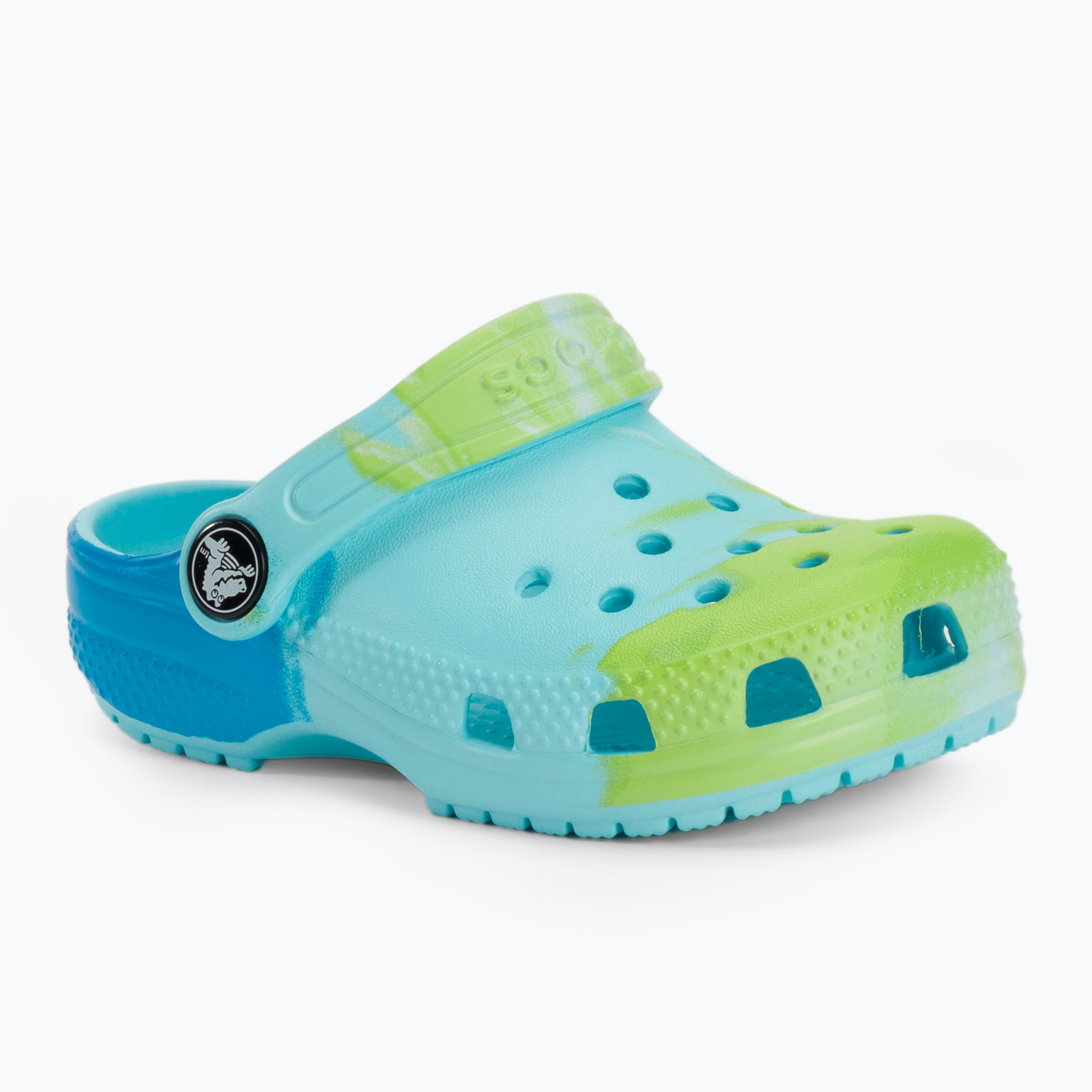 Crocs Classic Ombre Clog Ciabatte bambino artico/multi (20-21 EU) (Classic Ombre Clog Toddler 208287-4LE)