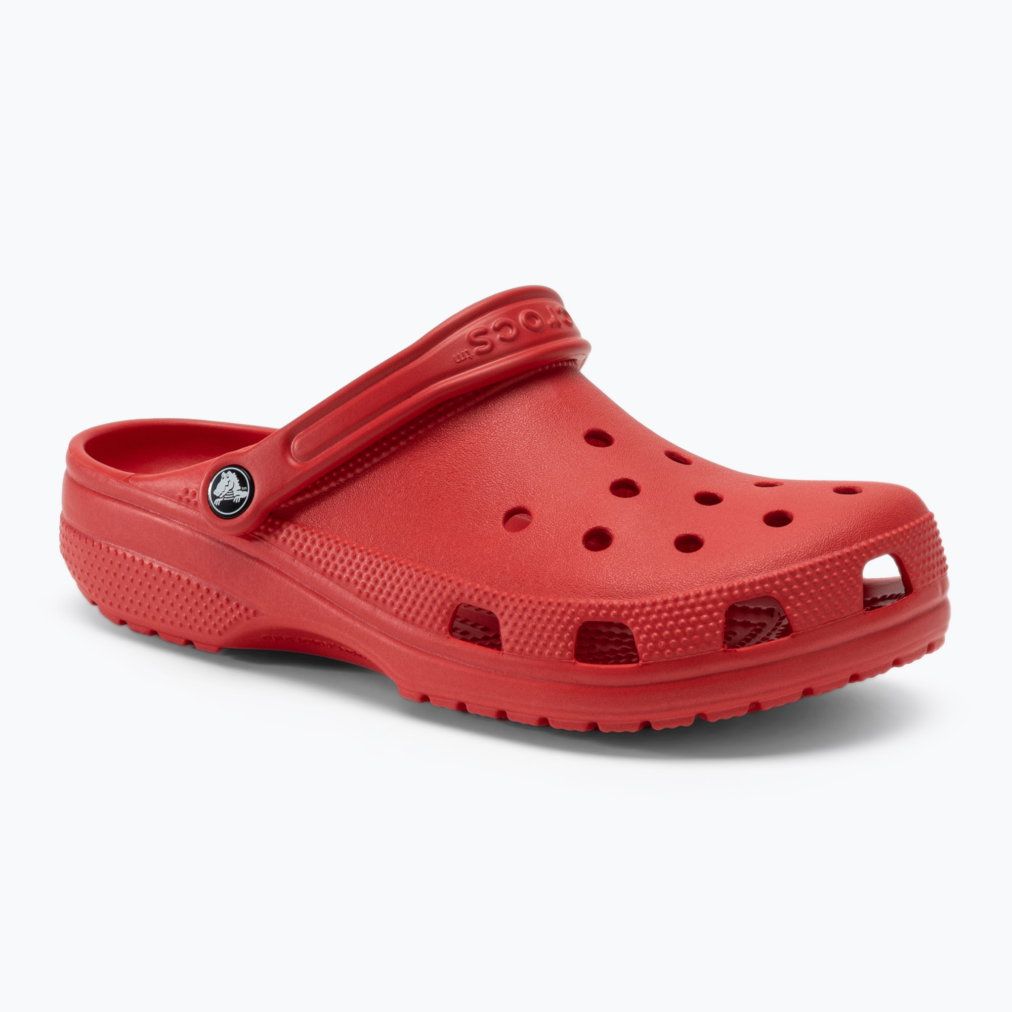 Crocs Classic da uomo, infradito rosso varsity (38-39 EU) (Classic 10001-6WC)