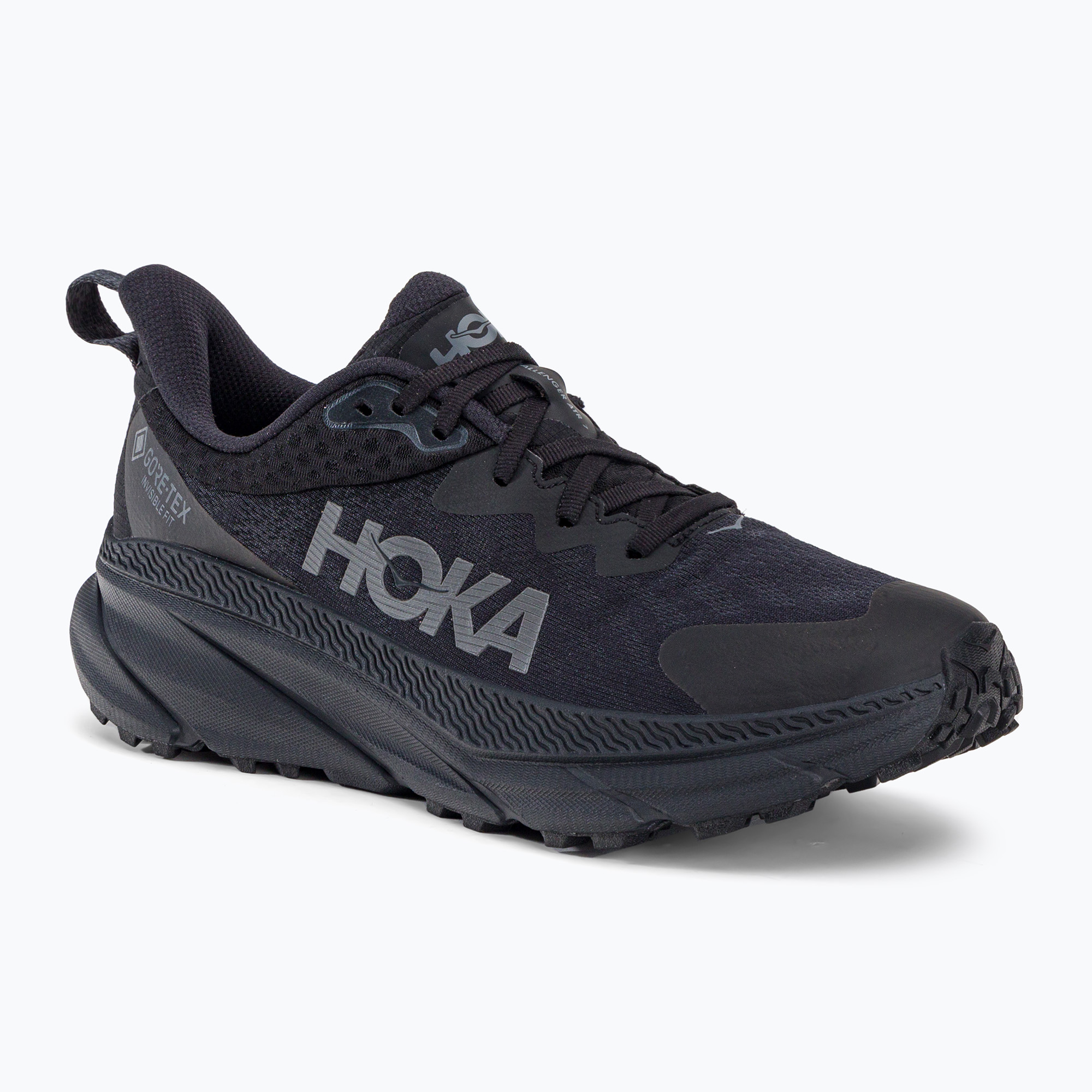 Scarpe da corsa da uomo HOKA Challenger ATR 7 GTX nero/nero (42 2/3 EU) (Challenger 7 GTX 1134501-BBLC)
