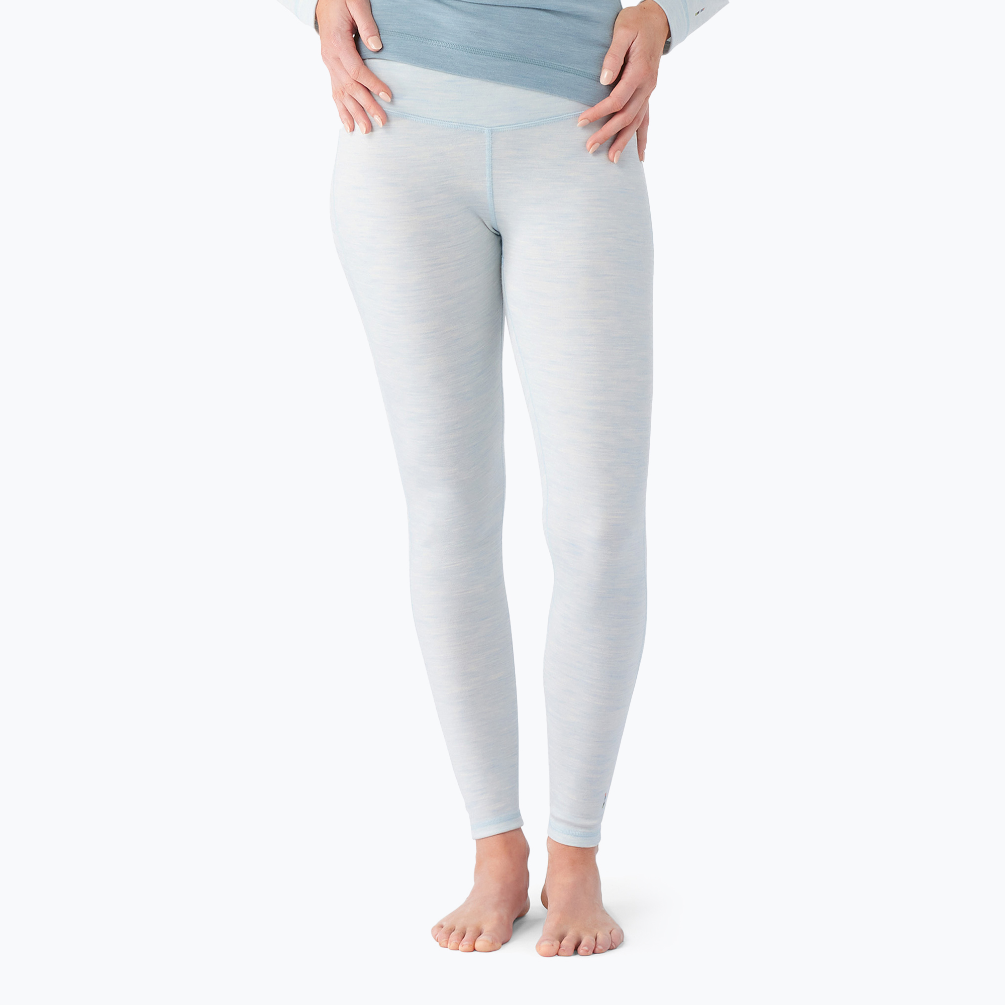 Smartwool Merino 250 Baselayer Bottom da donna in scatola pantaloni termici invernali sky heather (S) (Merino 250 Baselayer Bottom Boxed 18809)