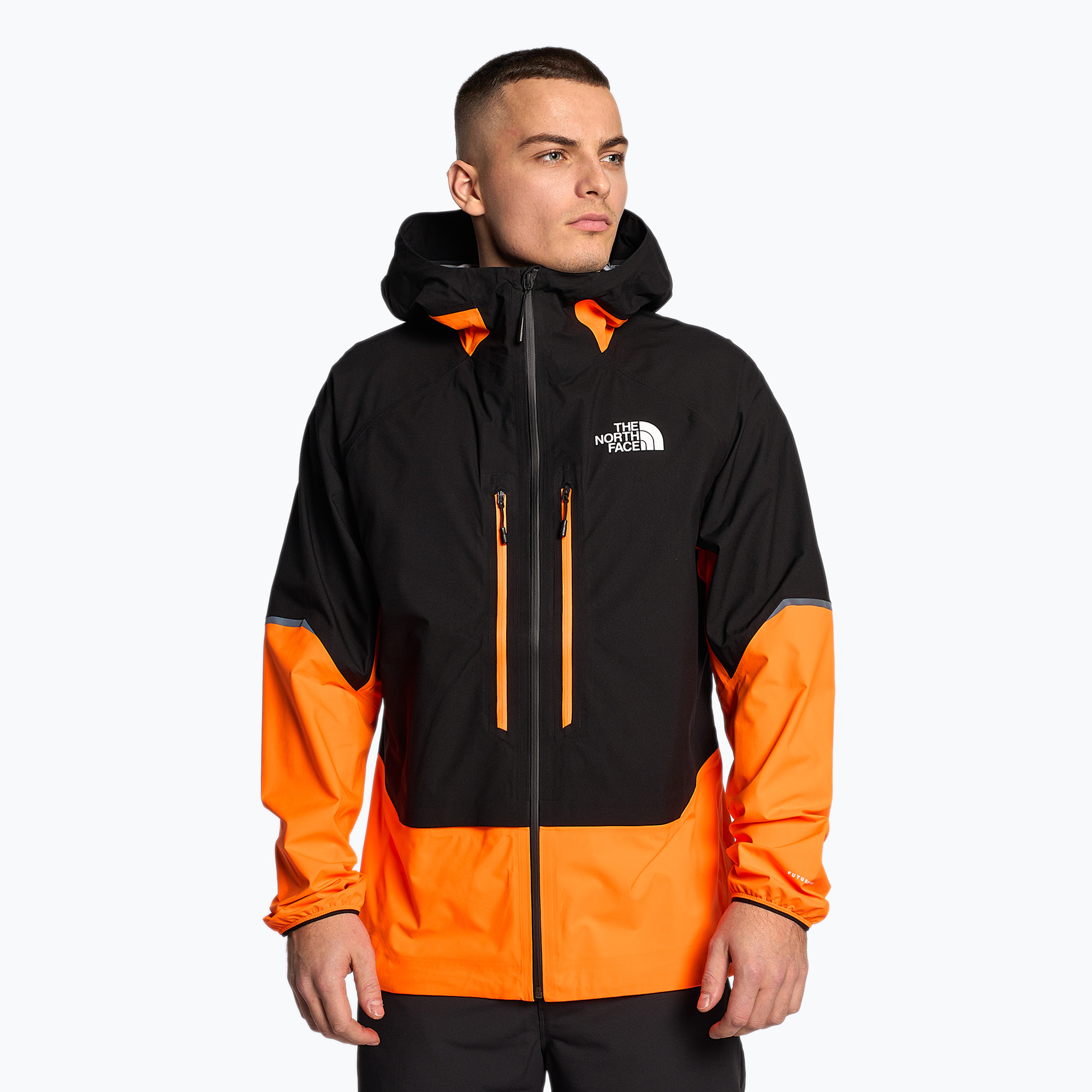 Giacca softshell da uomo The North Face Balmenhorn Futurelight Shell nero/shckngorg (M) (Balmenhorn Futurelight Shell NF0A8594)