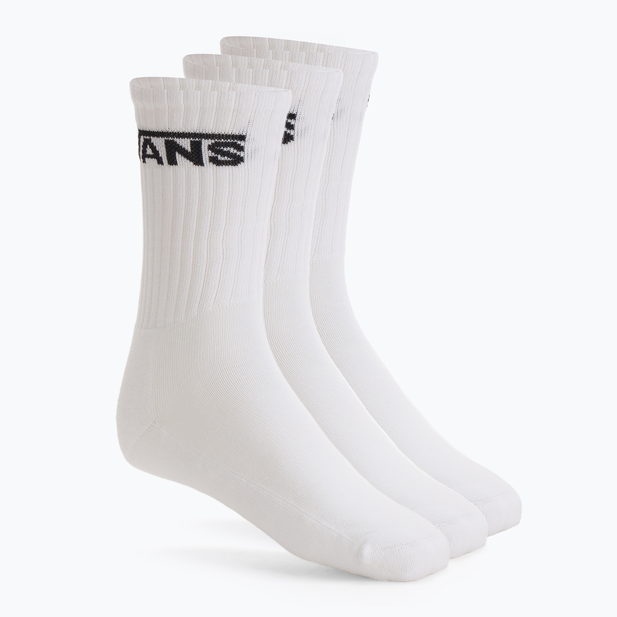 Vans Classic Crew calzini da uomo 3 paia rox bianco (42.5-47 Eu) (Classic Crew VN000F0XWHT)