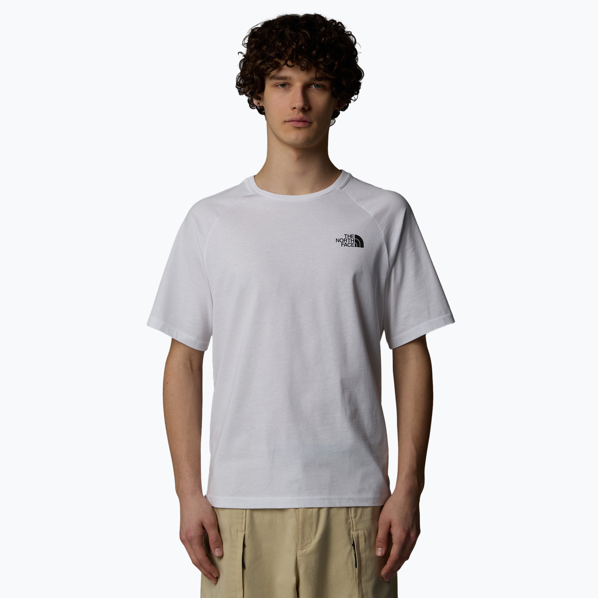 Maglietta The North Face North Faces da uomo, bianco (S) (North Faces NF0A87NUFN41)