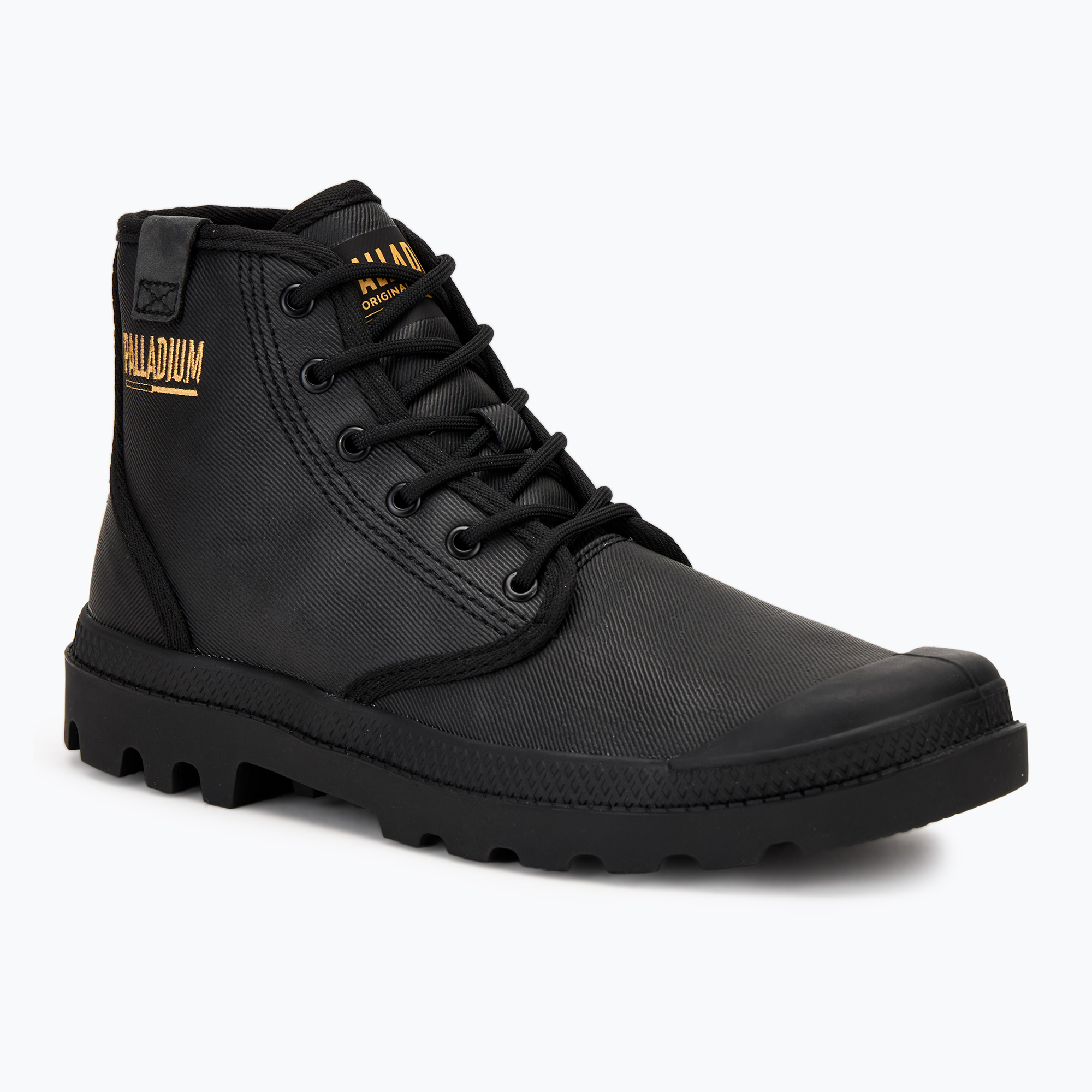 Palladium Pampa Hi Coated Scarpe neri (41 EU) (Pampa Hi Coated 74375-008)