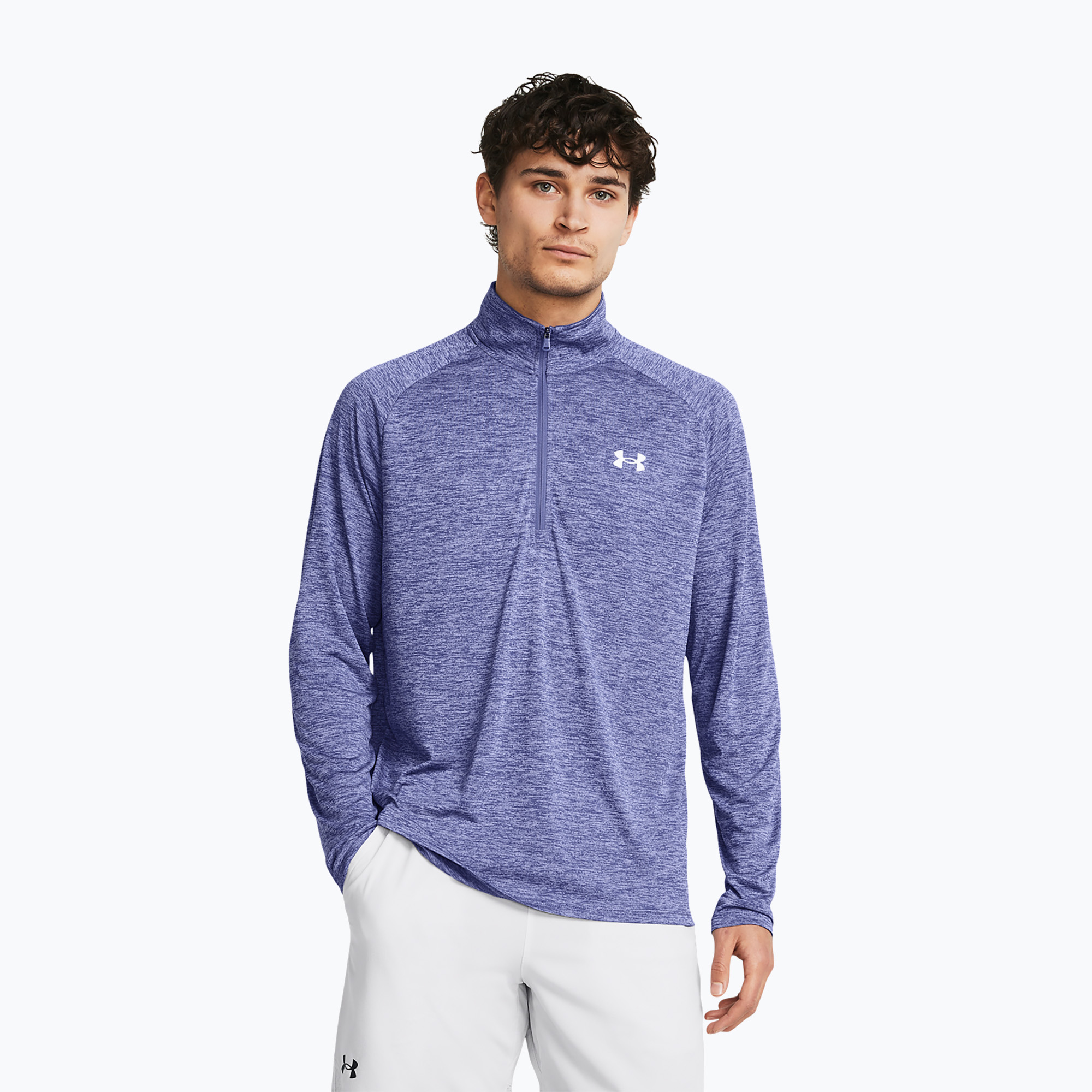 Felpa Under Armour Tech 2.0 1/2 Zip starlight/bianco da uomo (S) (Tech 2.0 1/2 Zip 1328495)