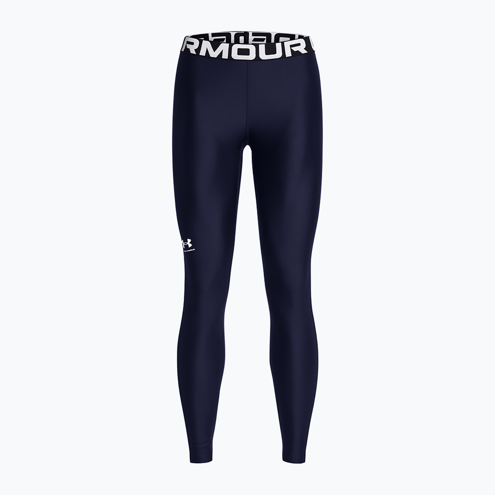 Leggings Under Armour HeatGear da donna mezzanotte marina/bianco (L) (HeatGear 1383559-410)