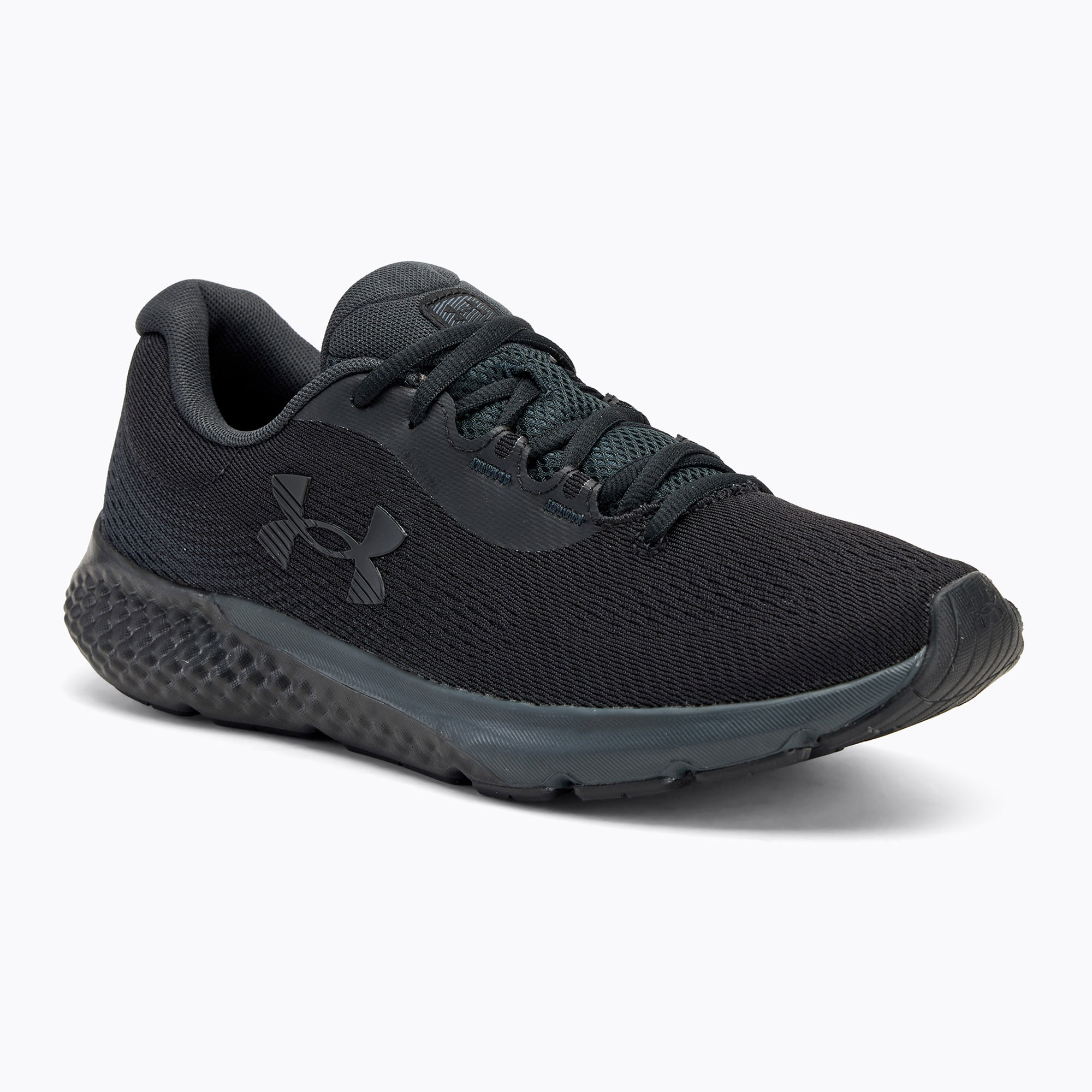 Under Armour Charged Rogue 4 scarpe da corsa nere da uomo (41 EU) (Charged Rogue 4 3026998-002)