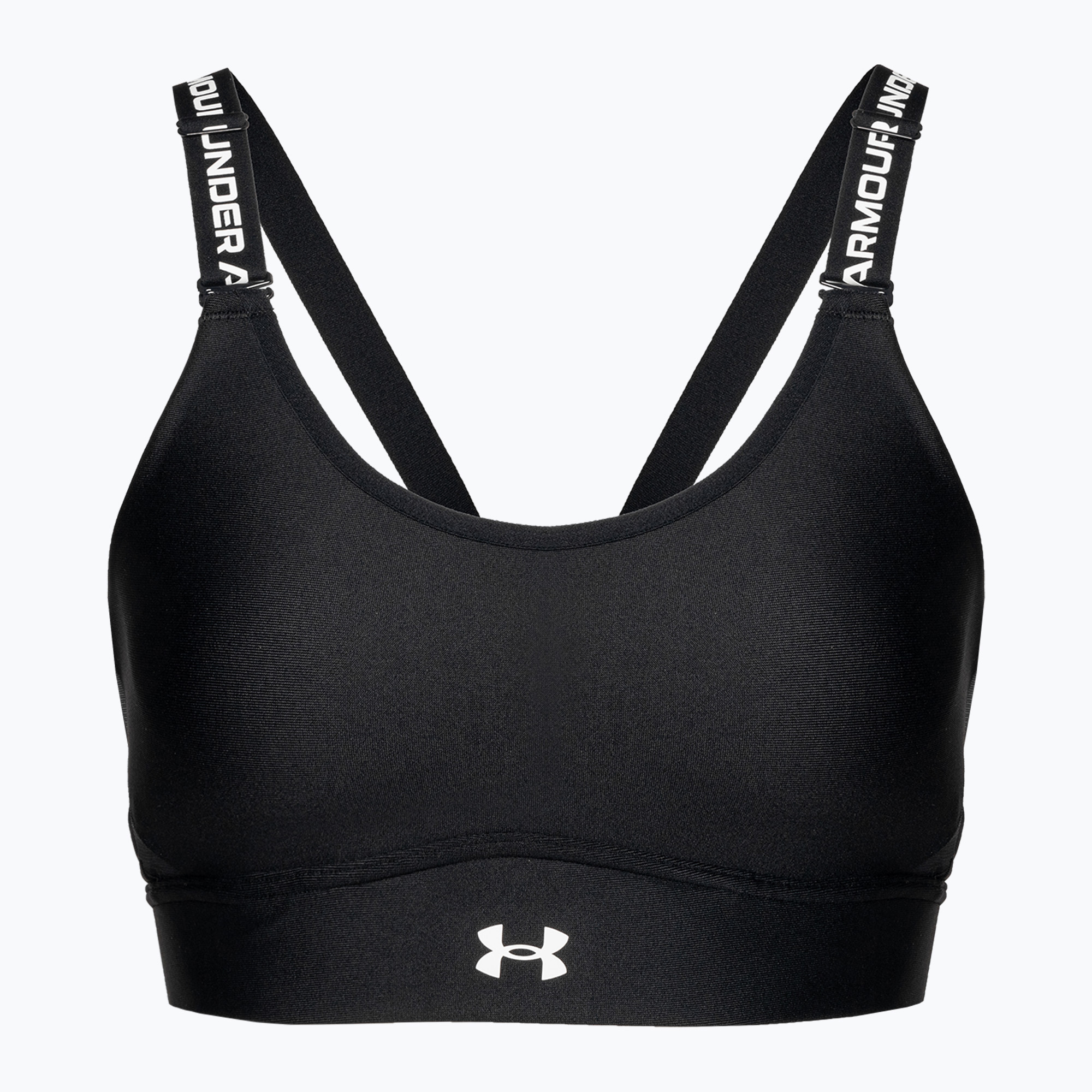 Reggiseno fitness Under Armour Infinity Mid bianco/nero (M (D-Dd)) (Infinity Mid 1384123-001)
