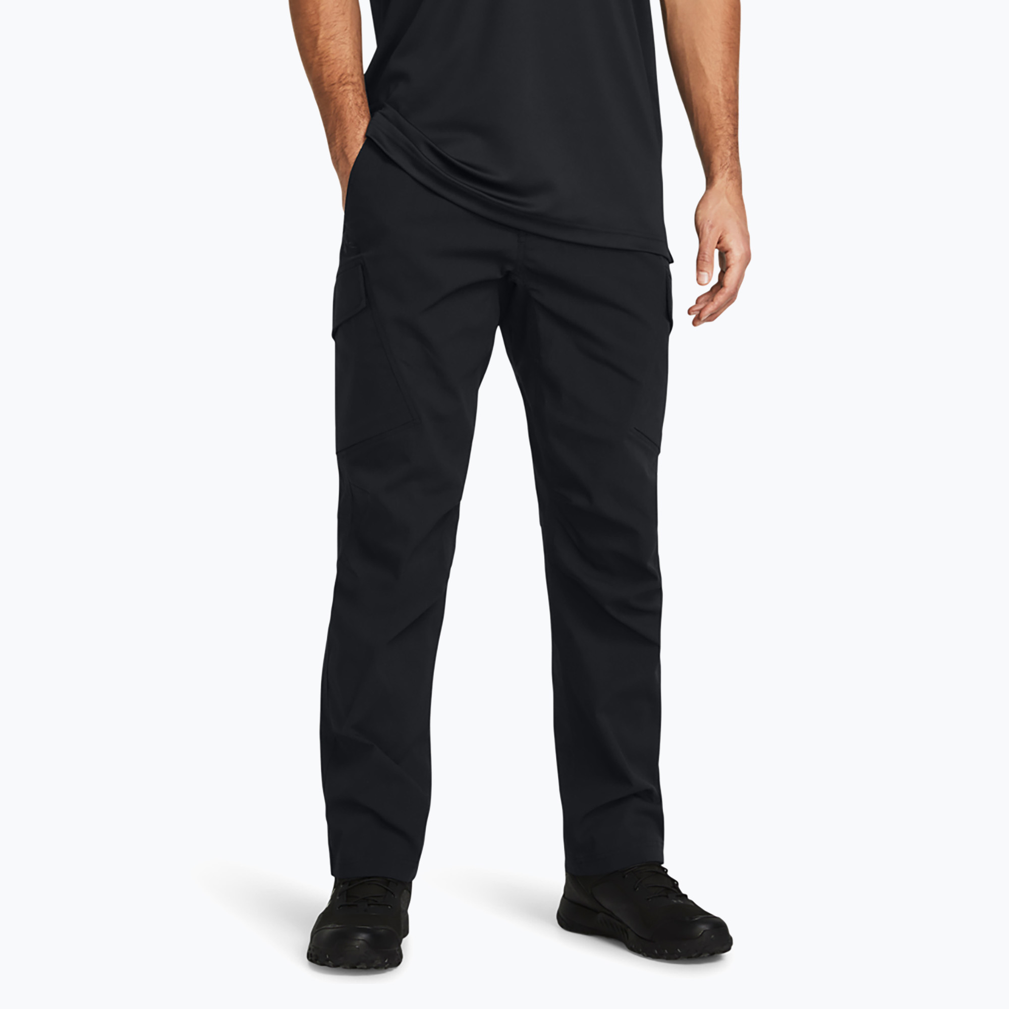 Pantaloni Under Armour Enduro Elite Cargo da uomo nero / nero (40/34) (Enduro Elite Cargo 1386717-001)