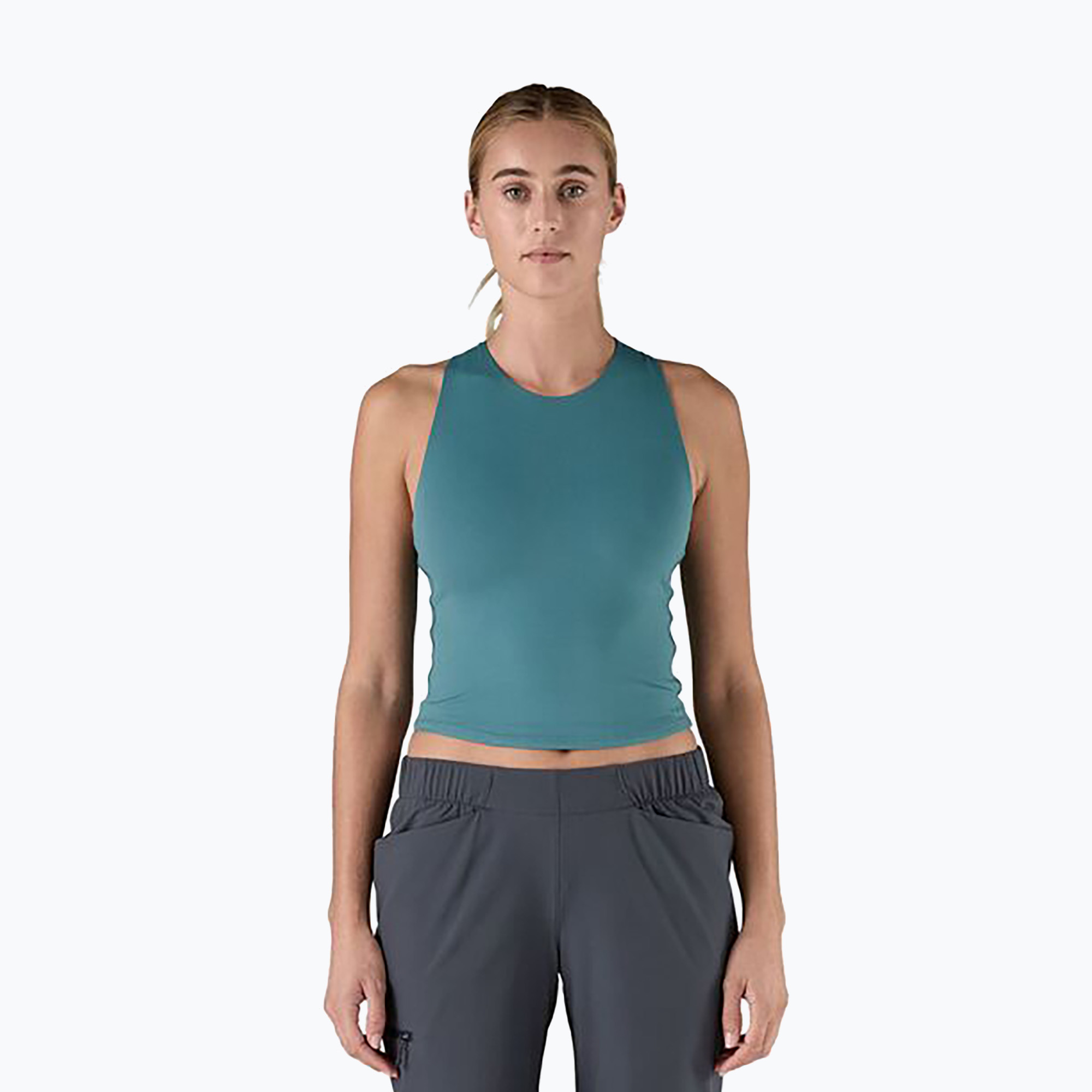 Maglietta donna Patagonia Reversible Tank wetland blue trekking (XS) (Reversible Tank 82835)
