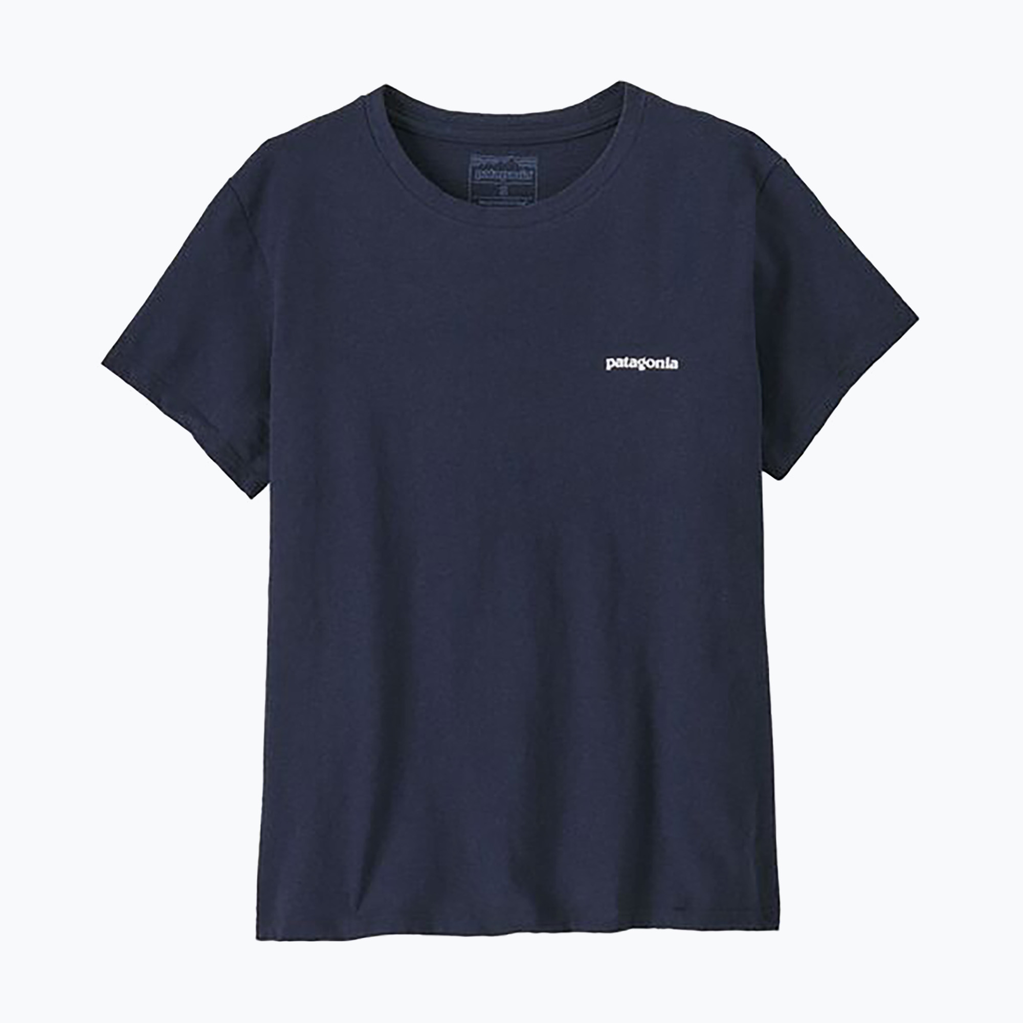 Maglietta Patagonia da donna P-6 Logo Responsabili-Tee new navy (S) (P-6 Logo Responsibili-Tee 37567)