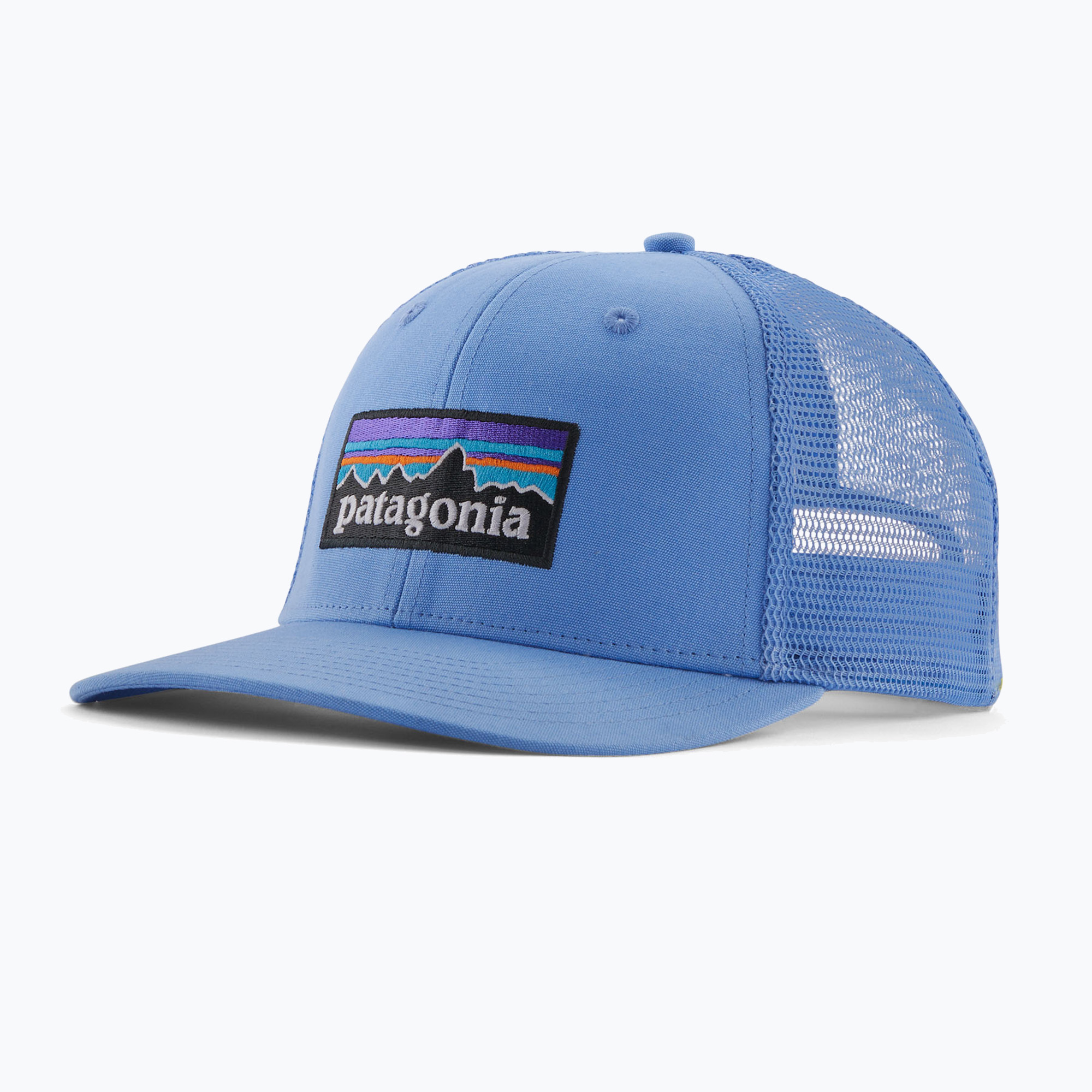 Cappello da baseball Patagonia P-6 Logo Trucker abbondantemente blu (P-6 Logo Trucker 38289)