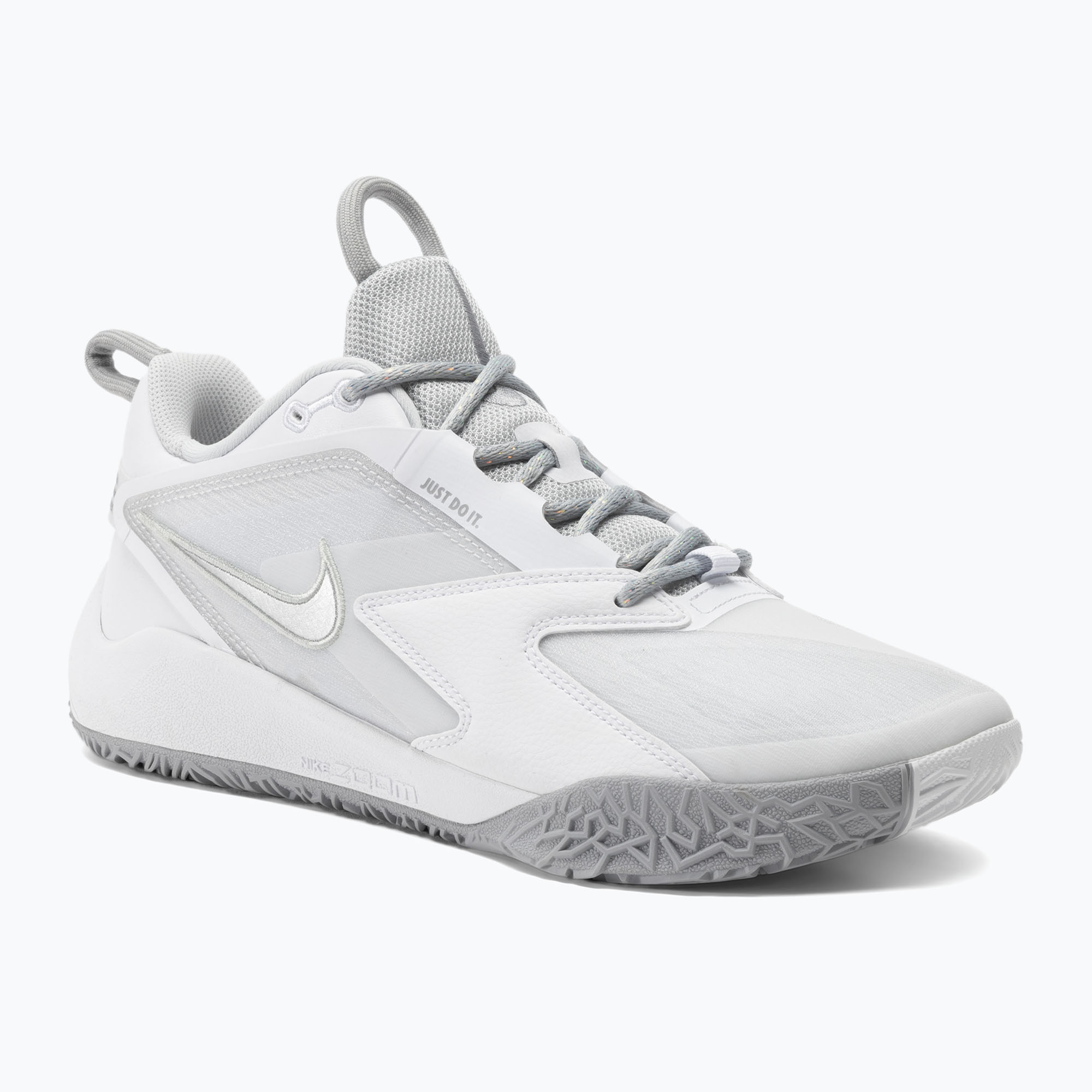 Nike Zoom Hyperace 3 scarpe da pallavolo polvere di fotone/mtlc silver-white (45.5 EU) (Zoom Hyperace 3 FQ7074)