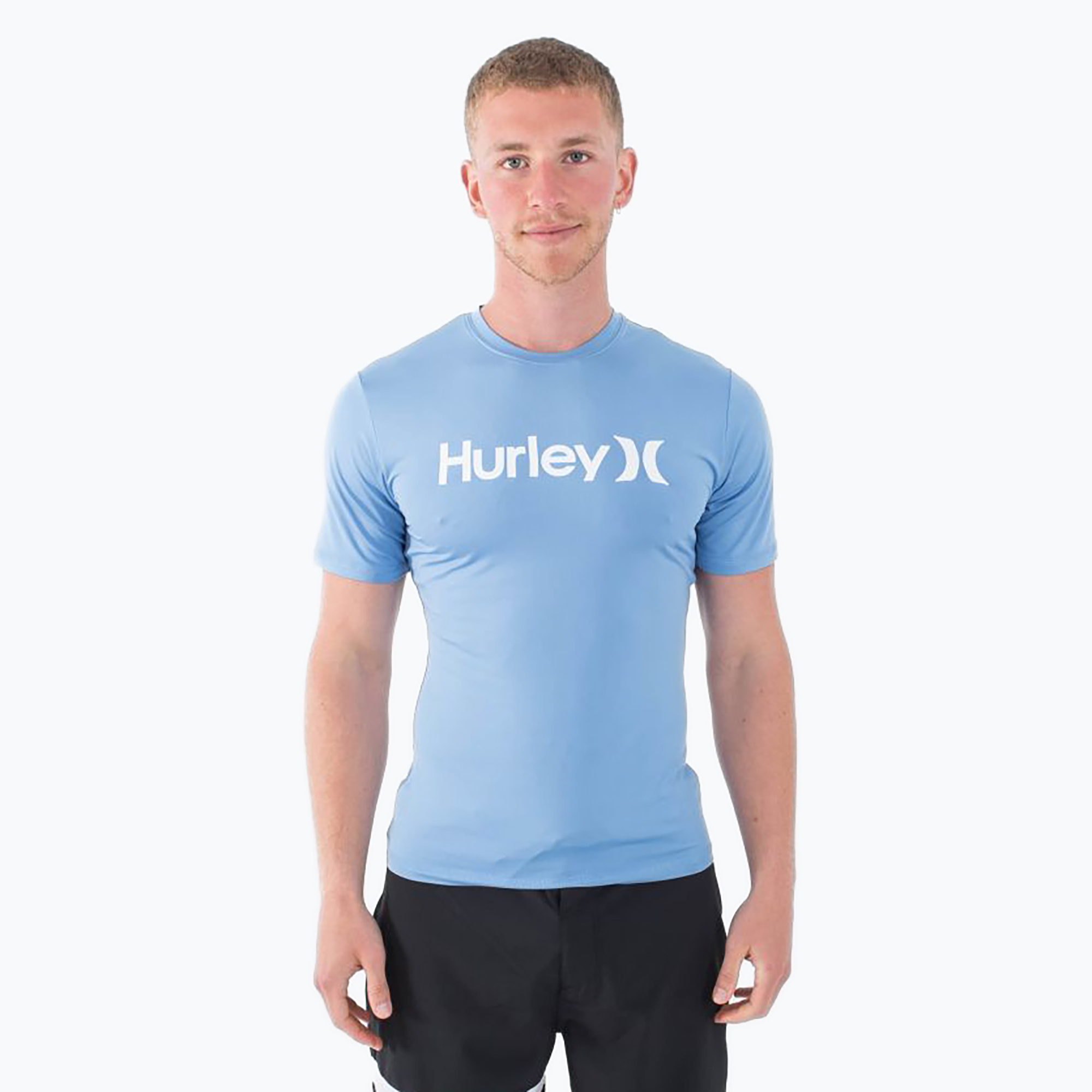 Maglietta Hurley O&O Quickdry Rashguard acquifera da uomo (L) (O&O Quickdry Rashguard MAT0001010-421)