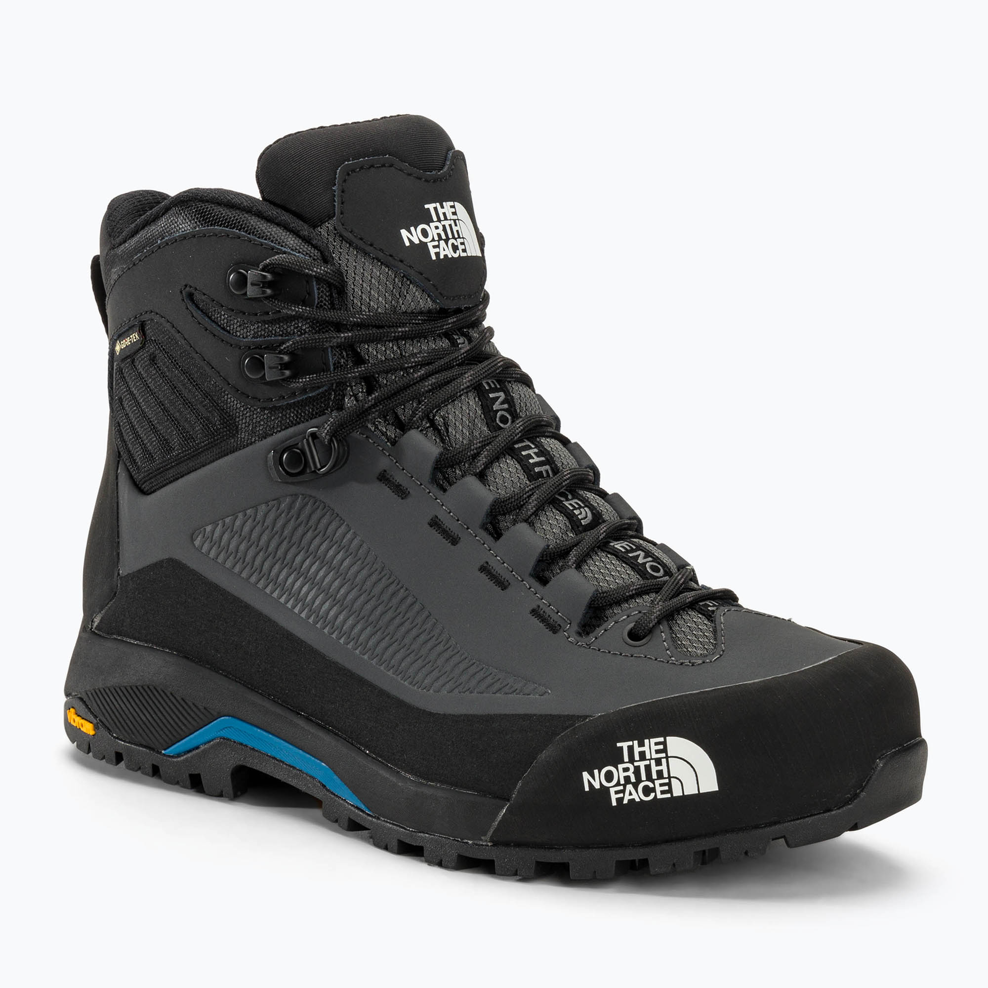 Scarponi da montagna da uomo The North Face Verto Alpine Mid Gore-Tex grigio asfalto/nero (42 EU) (Verto Alpine Mid Gore-Tex NF0A83NBMN81)