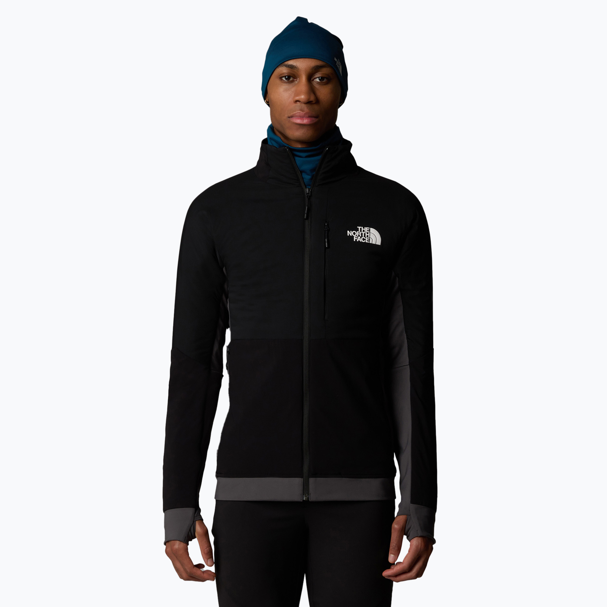 Giacca ibrida da uomo The North Face Binntal Hybrid Ventrix nero/nero/ant (M) (Binntal Hybrid Ventrix NF0A87H27IZ1004)