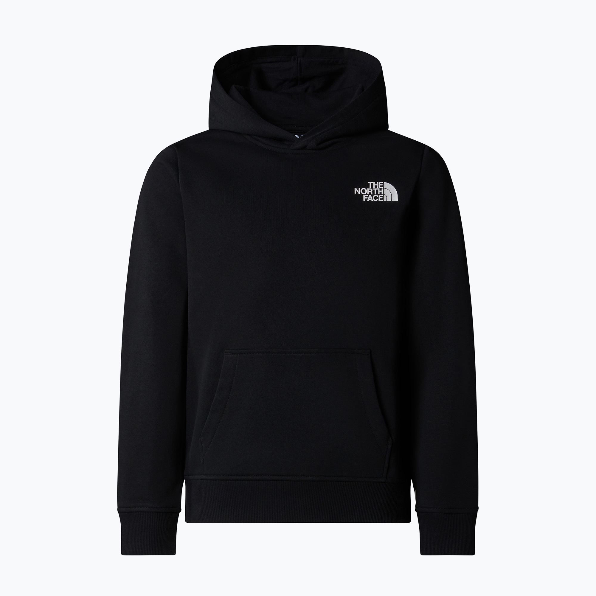 Felpa da bambino The North Face Teen Redbox Regular P/O nero (S) (Teen Redbox Regular P/O NF0A89H9JK31001)