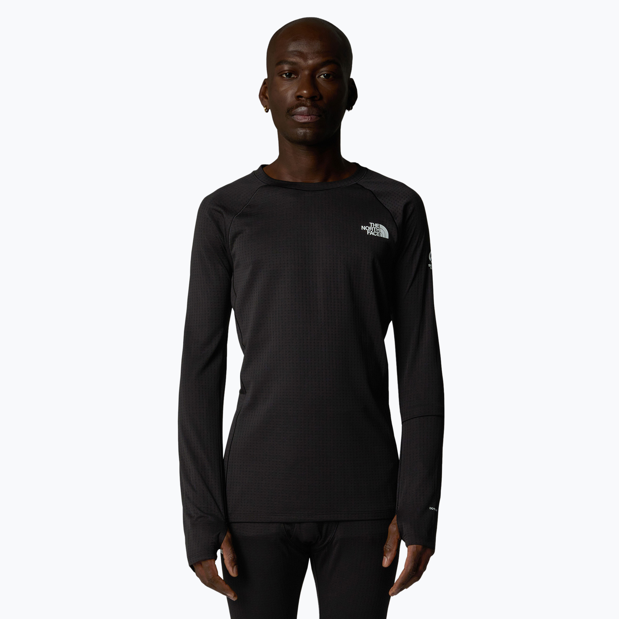Longsleeve termoattivo da uomo The North Face Summit Pro 120 Crew nero (S) (Summit Pro 120 Crew NF0A87ZTJK31004)