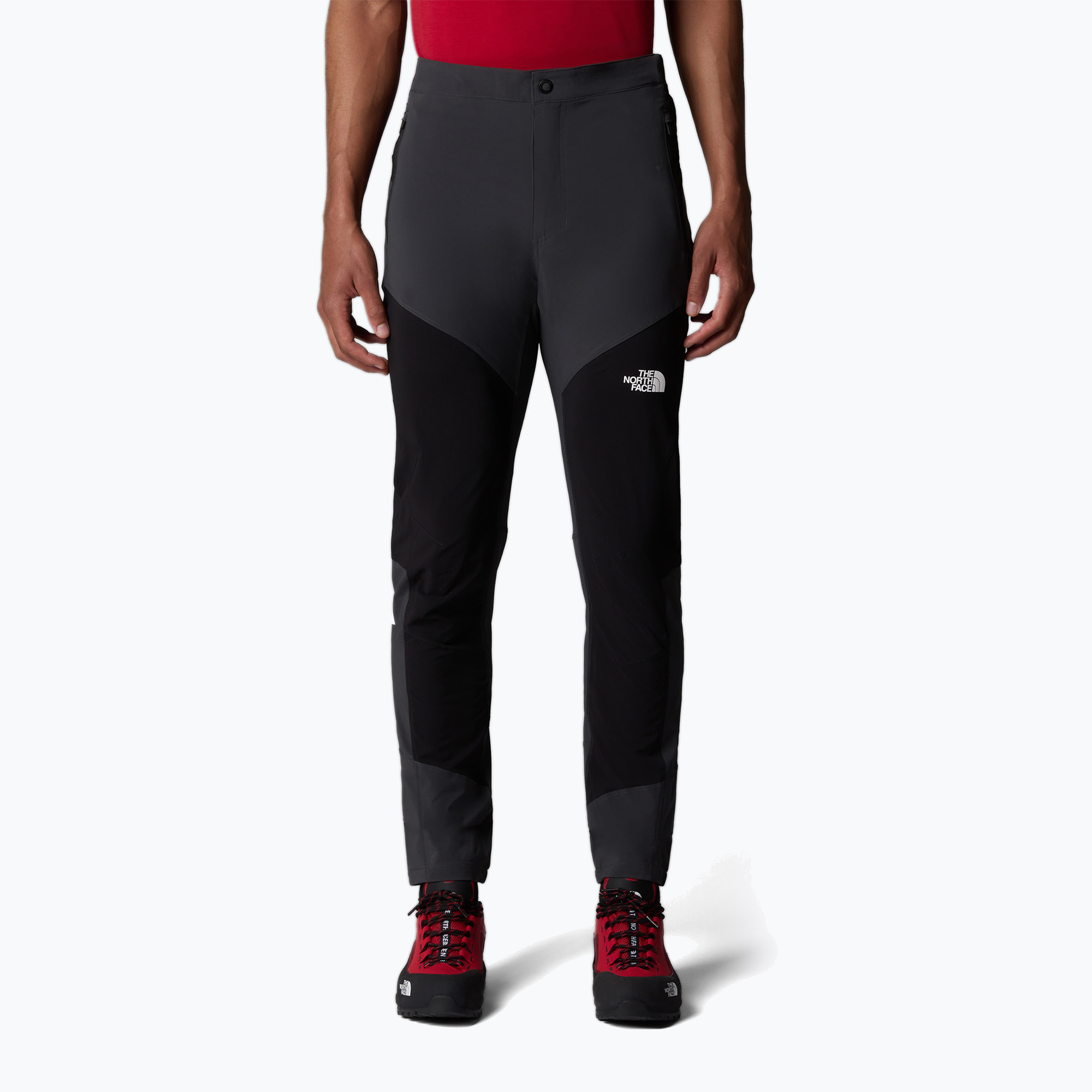 Pantaloni da trekking da uomo The North Face Felik Slim Tapered grigio asfalto/nero (30) (Felik Slim Tapered NF0A8AQ1MN81003)
