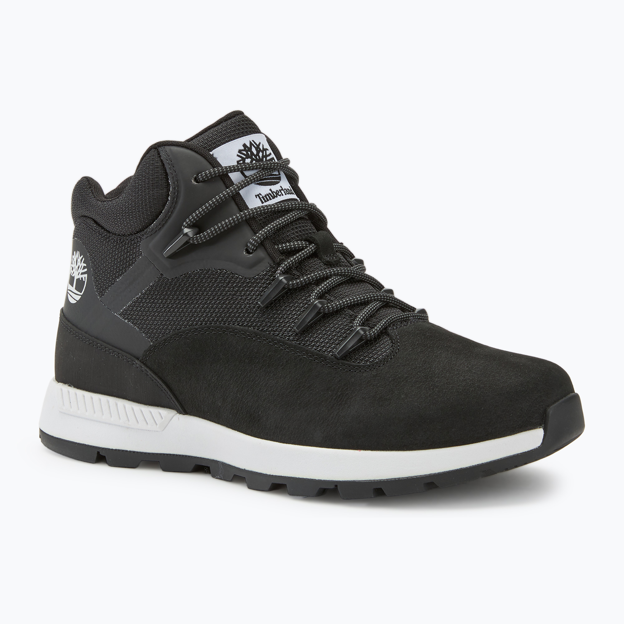 Timberland Sprint Trekker Mid Lace Uomo Scarpe in nabuk nero (43 EU) (Sprint Trekker Mid Lace TB0A6CPSW051)
