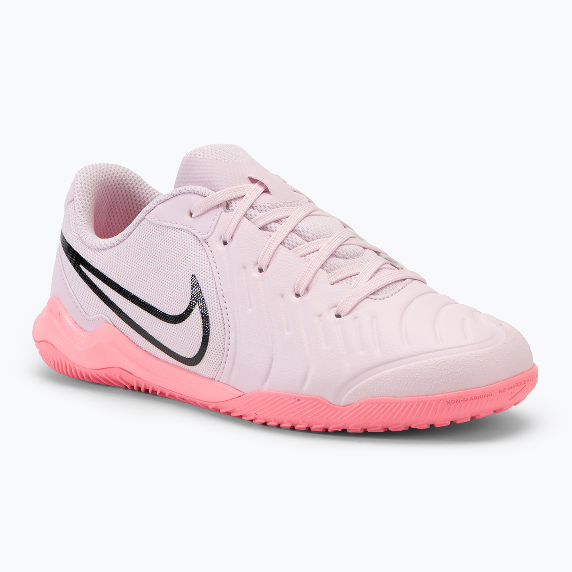 Nike Tiempo Legend 10 Academy IC rosa schiuma/nero scarpe da calcio per bambini (37.5 EU) (Tiempo Legend 10 Academy DV4350-601)