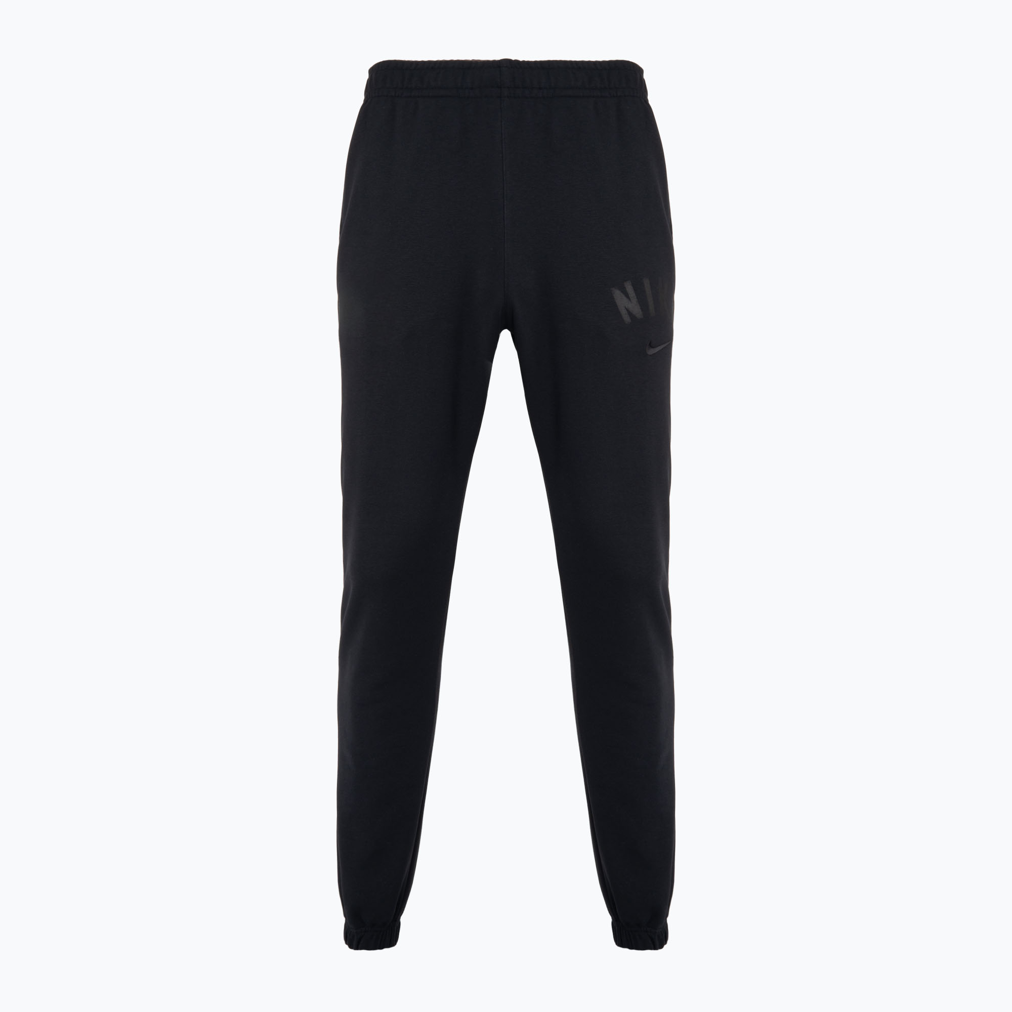Pantaloni Nike Swoosh Fleece Jogger da uomo, nero/nero
