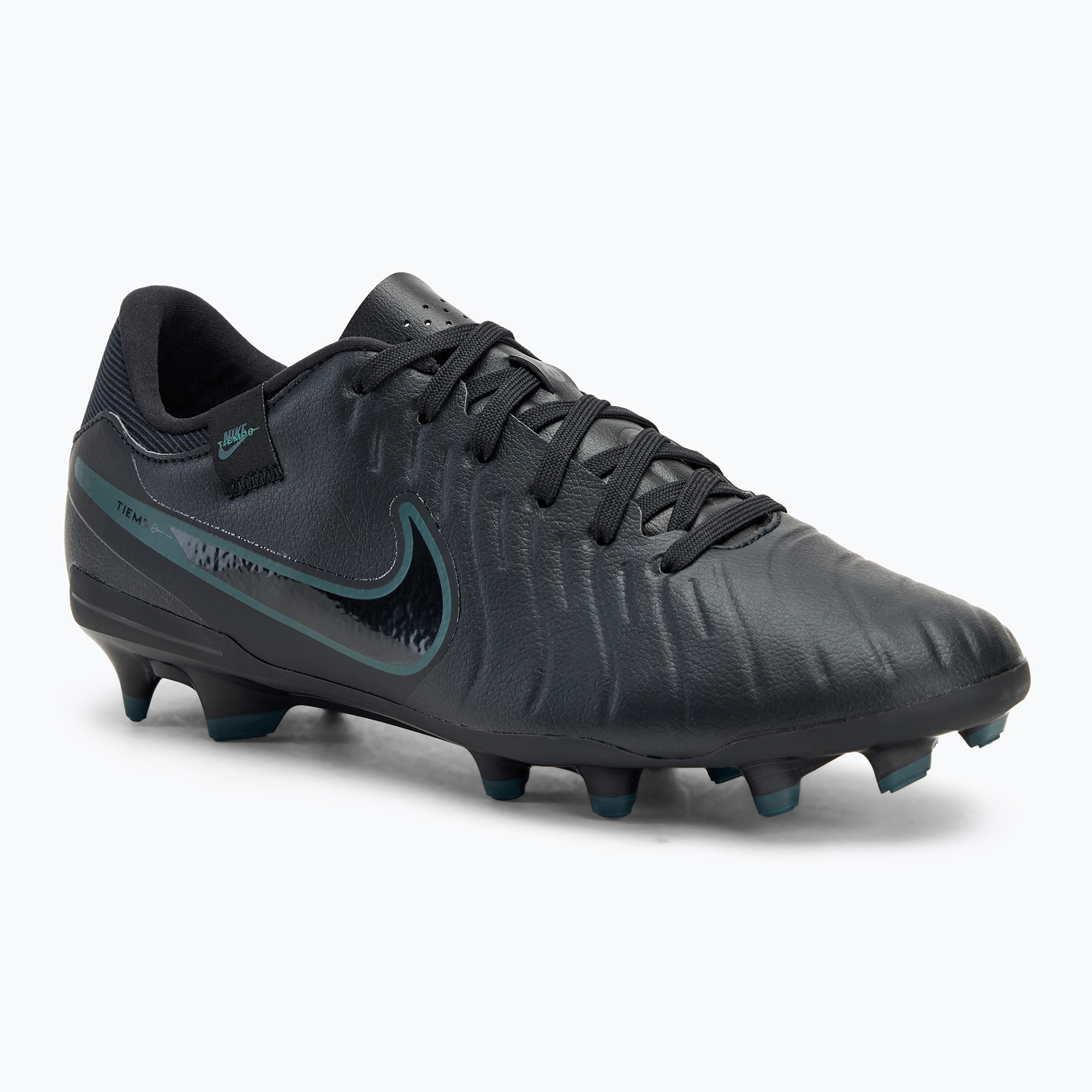 Scarpe da calcio uomo Nike Tiempo Legend 10 Academy FG/MG nero/giungla profonda/nero (42.5 EU) (Tiempo Legend 10 Academy FG/MG DV4337-002)