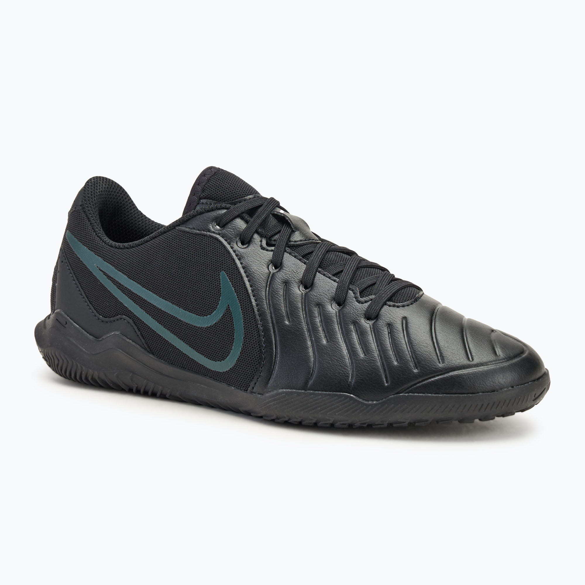 Scarpe da calcio da uomo Nike Tiempo Legend 10 Club IC nero/giungla profonda/nero (41 EU) (Tiempo Legend 10 Club IC DV4343-002)